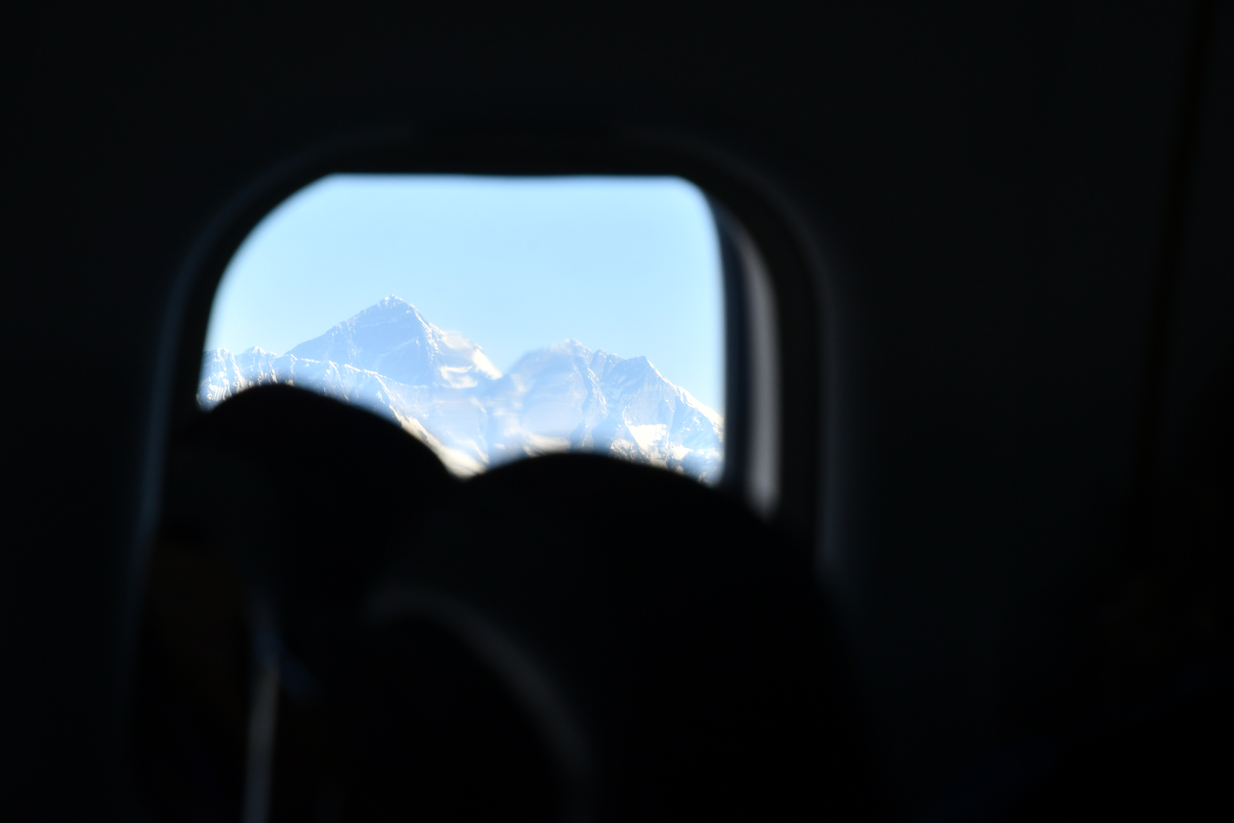 First Glimpse of Everest First Glimpse of Everest