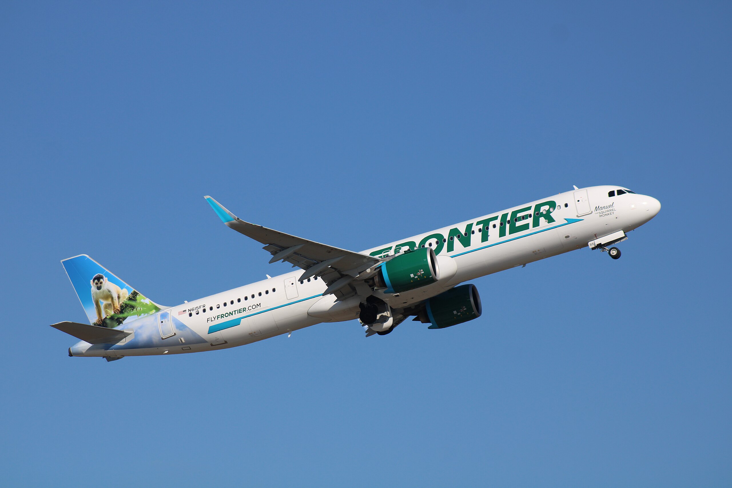 Frontier Airbus A321 271NX (N615FR, cn 11280) (2 3 2024)