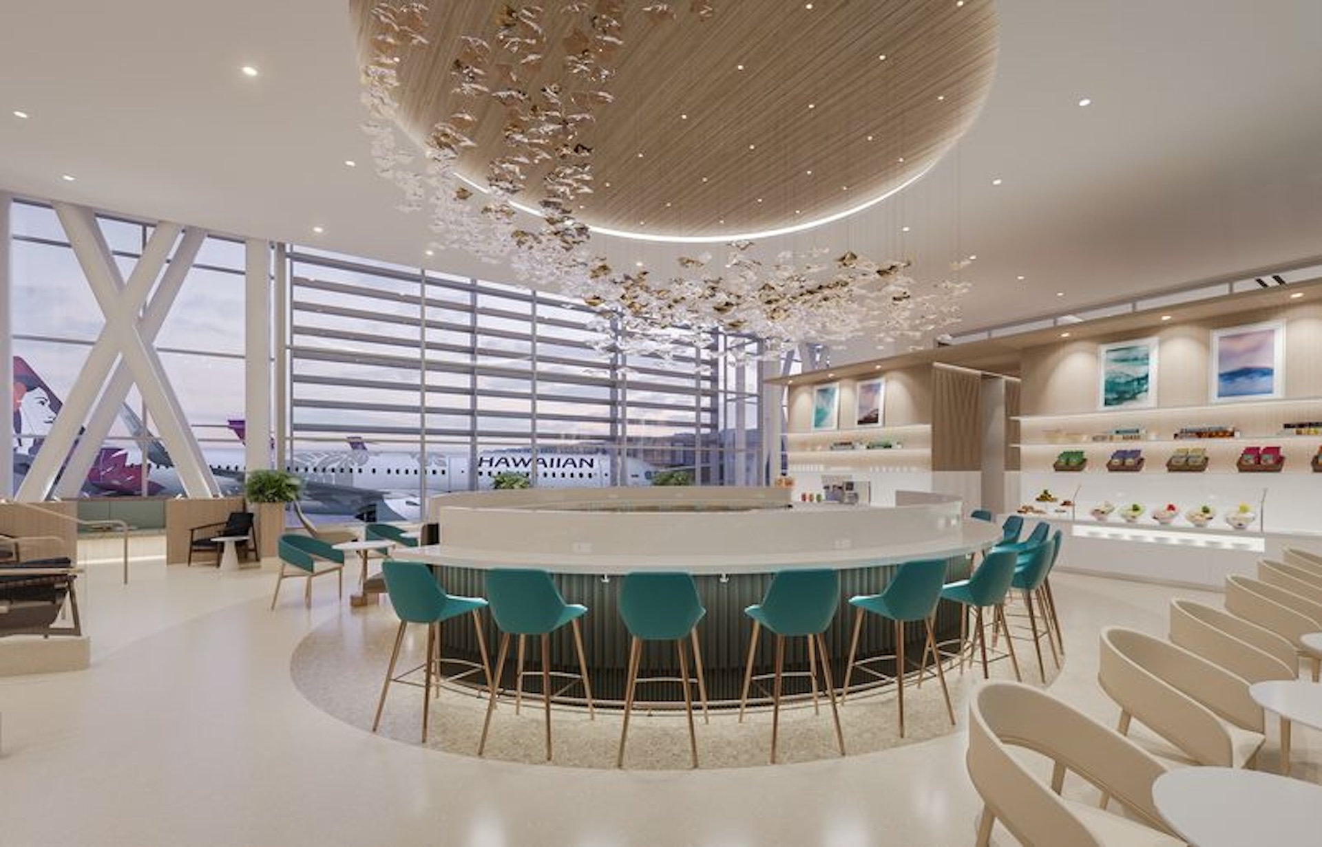 Hawaiian Airlines Lounge