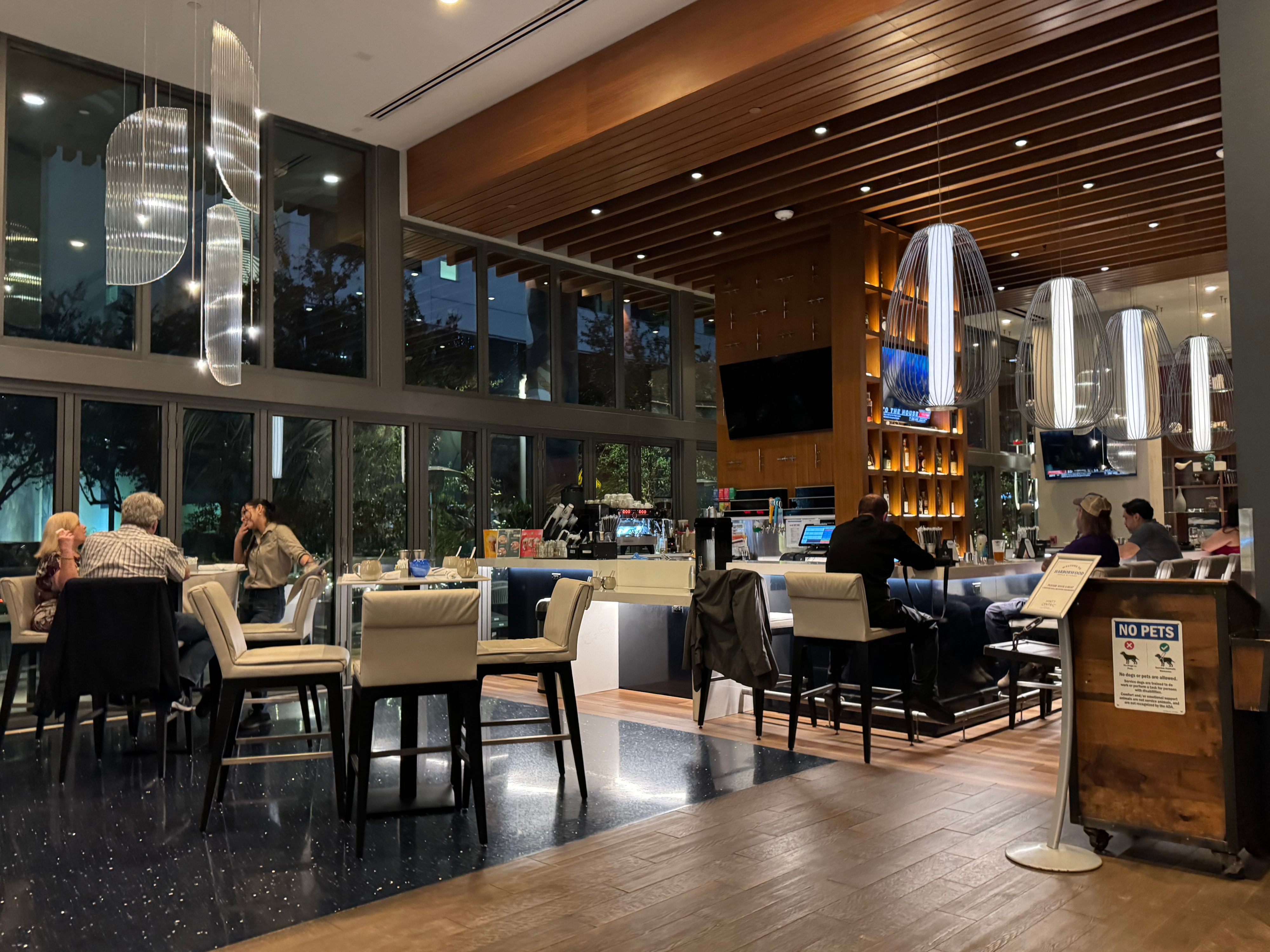 Hyatt Centric Las Olas Fort Lauderdale Harborwood Bar restaurant Hyatt Centric Las Olas Fort Lauderdale Harborwood Bar restaurant