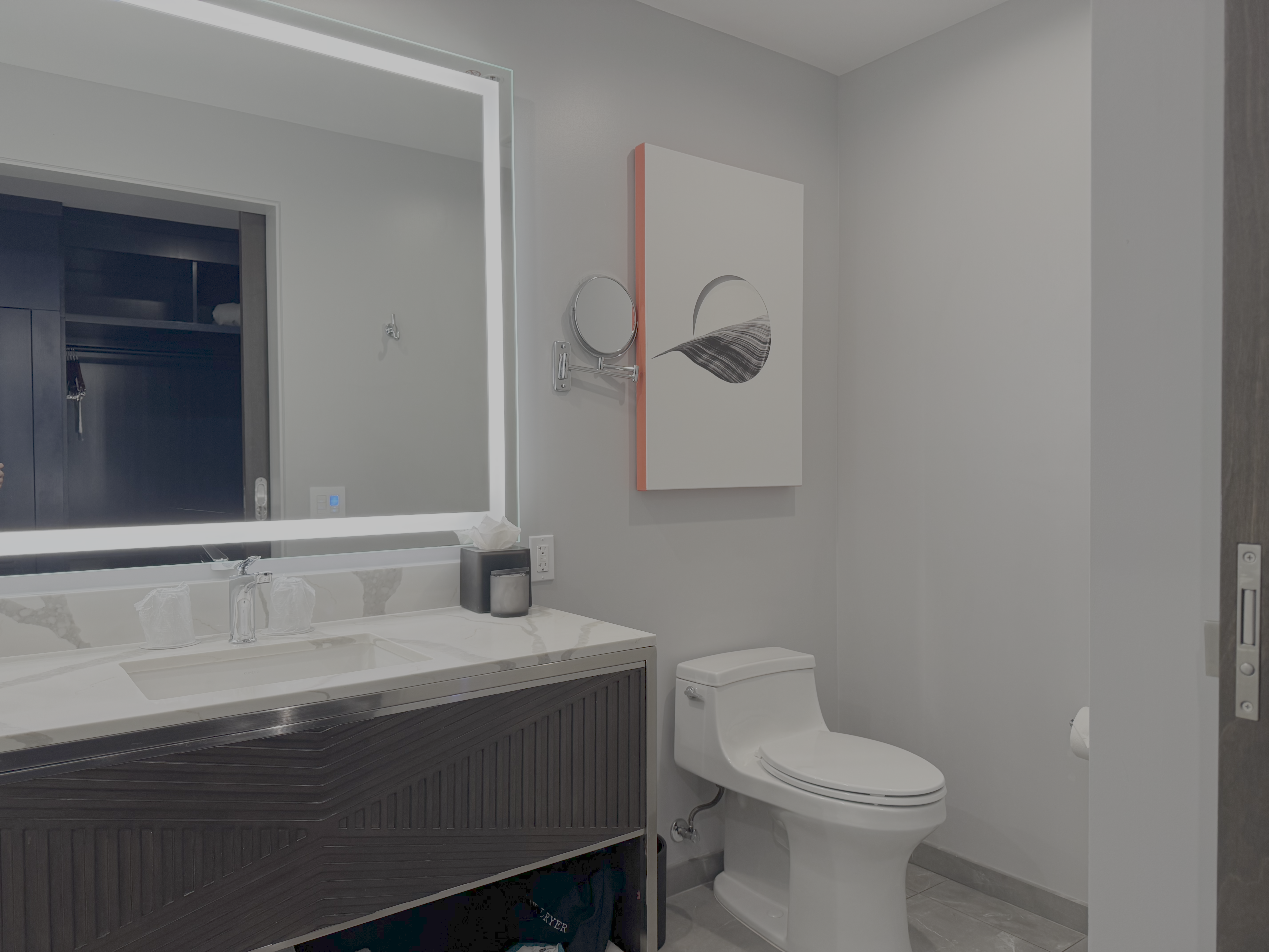 Hyatt Centric Las Olas Fort Lauderdale bathroom toilet sink Hyatt Centric Las Olas Fort Lauderdale bathroom toilet sink