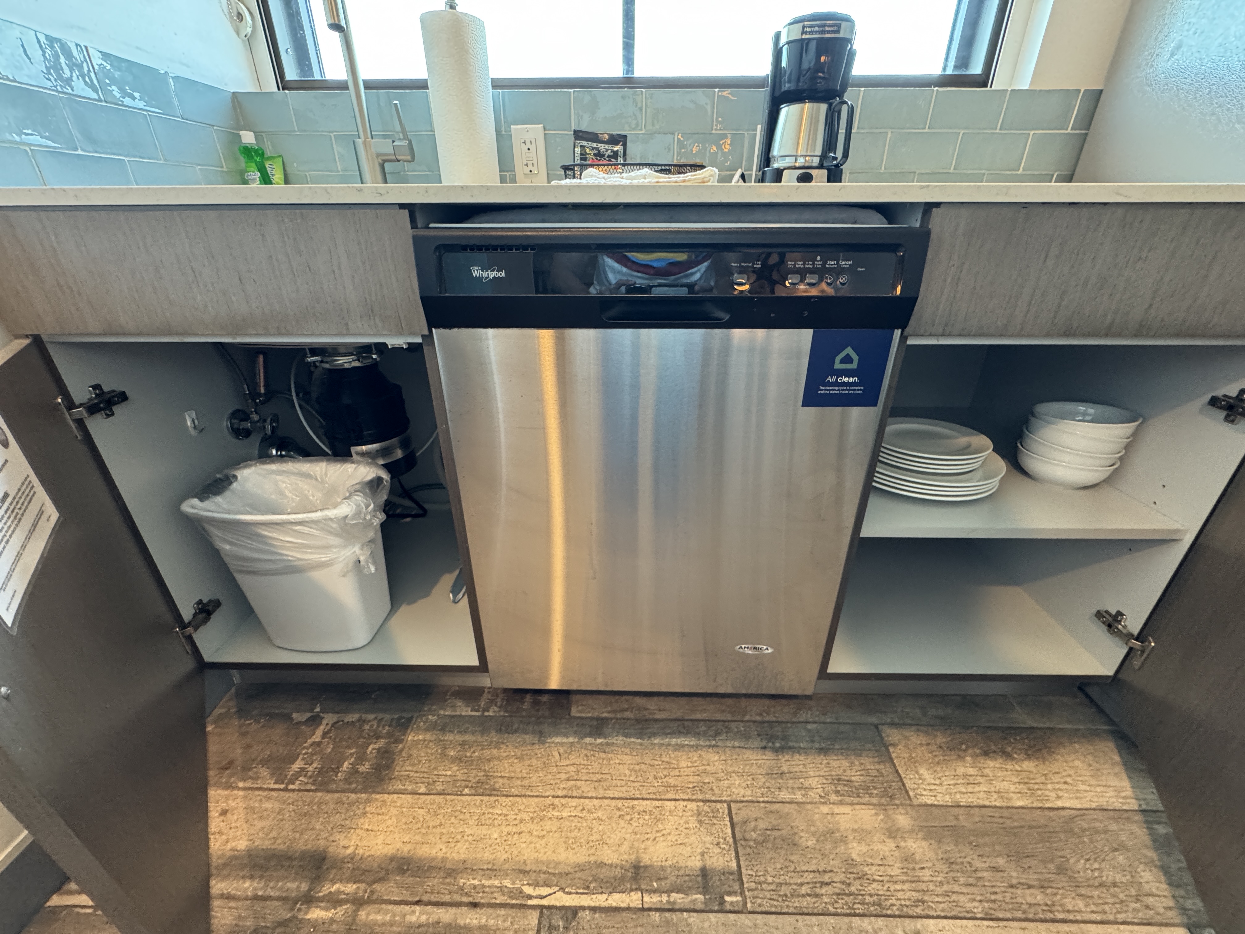 Hyatt House Naples dishwasher and plates Hyatt House Naples dishwasher and plates