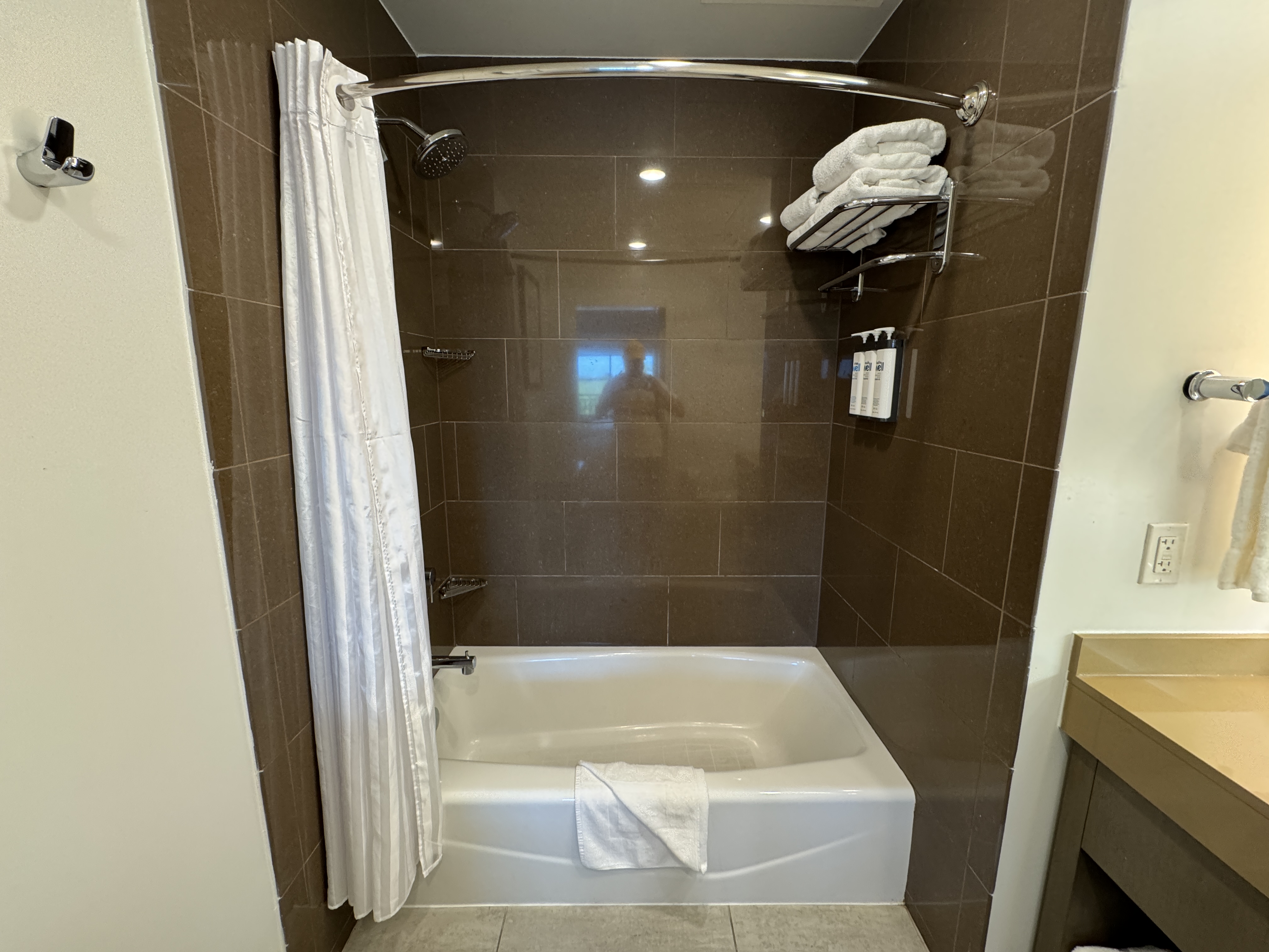 Hyatt House Naples suite shower Hyatt House Naples suite shower