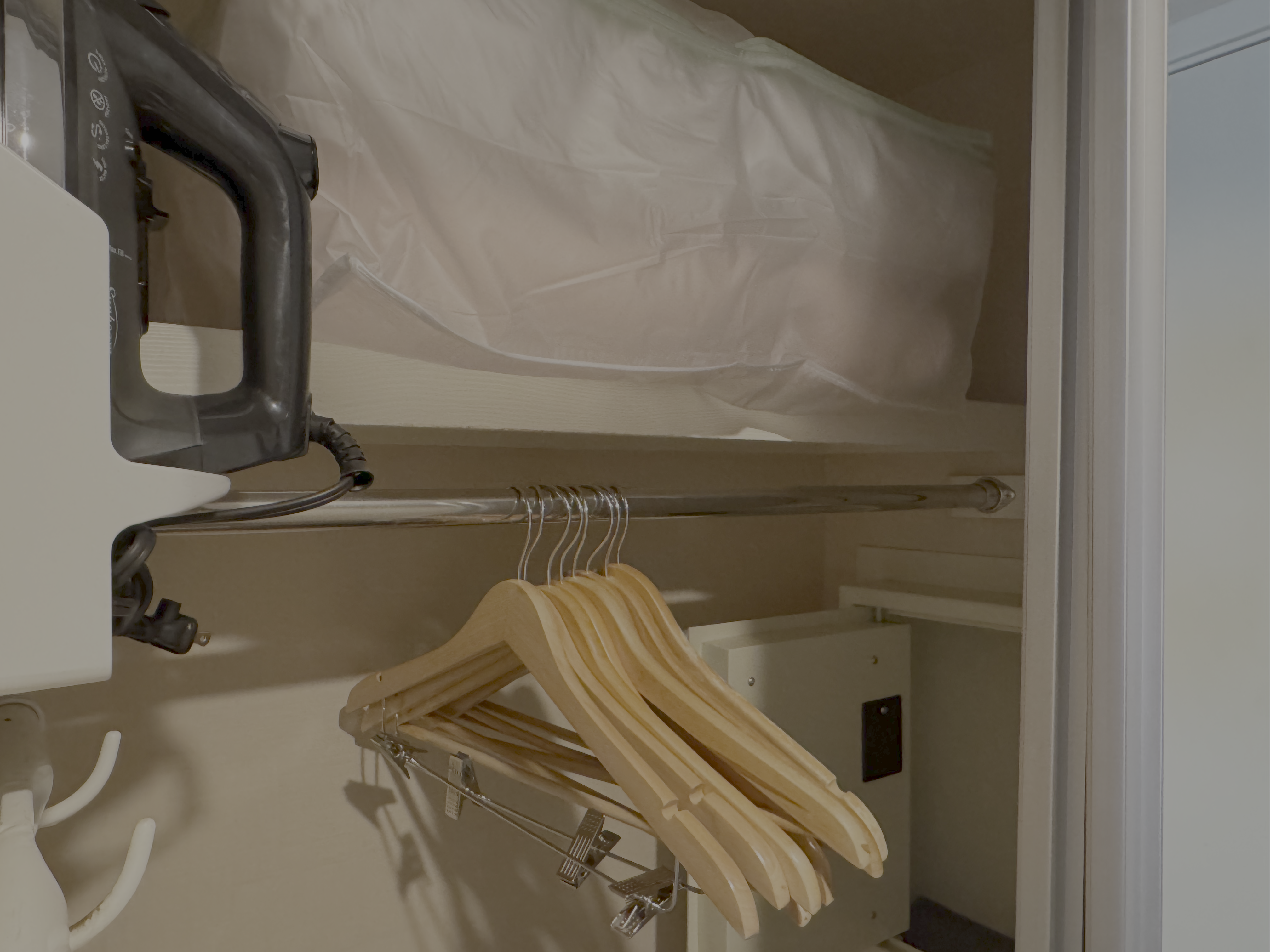 Maui Coast Hotel Kihei closet interior
