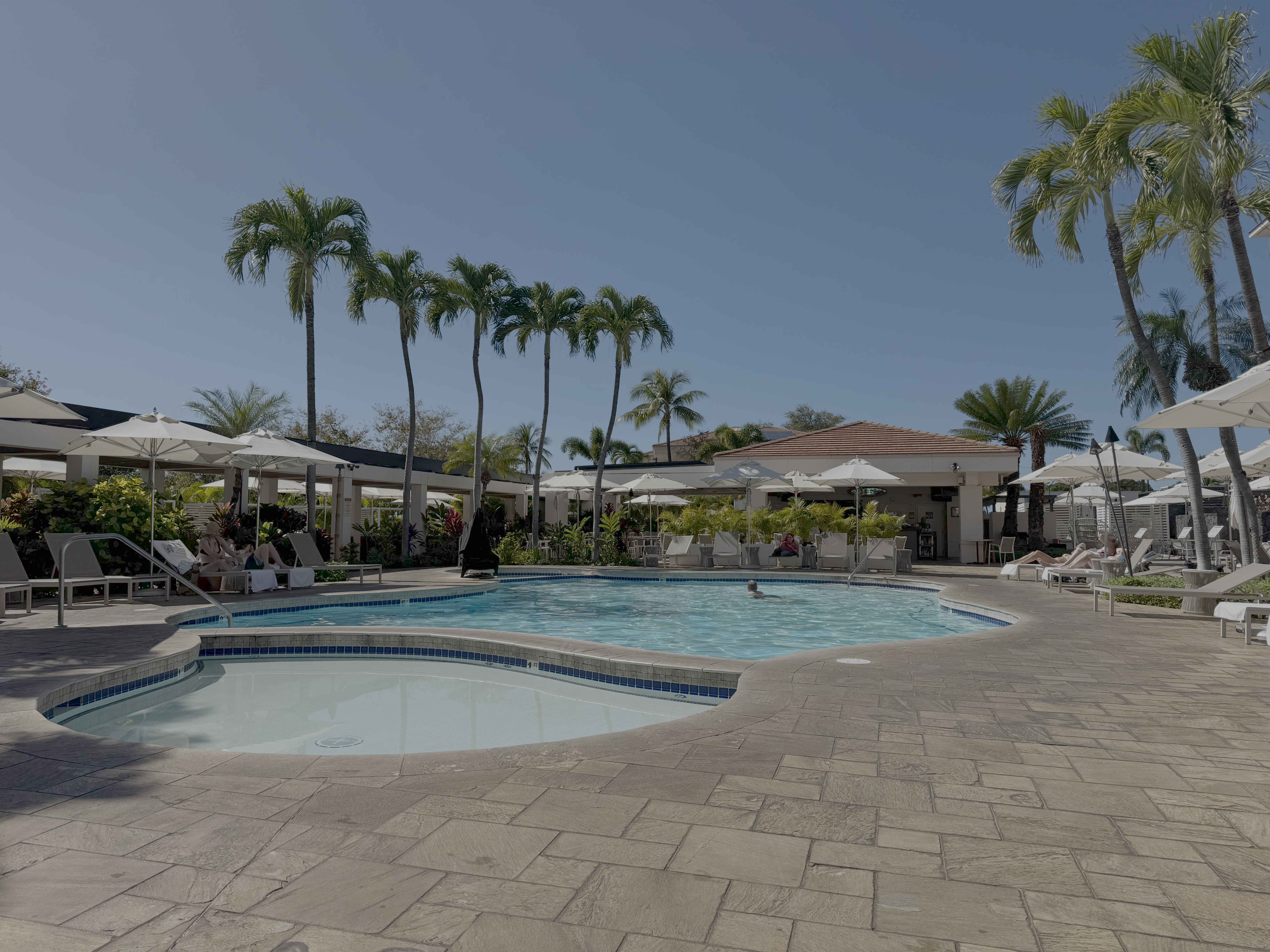 Maui Coast Hotel Kihei pool closetup