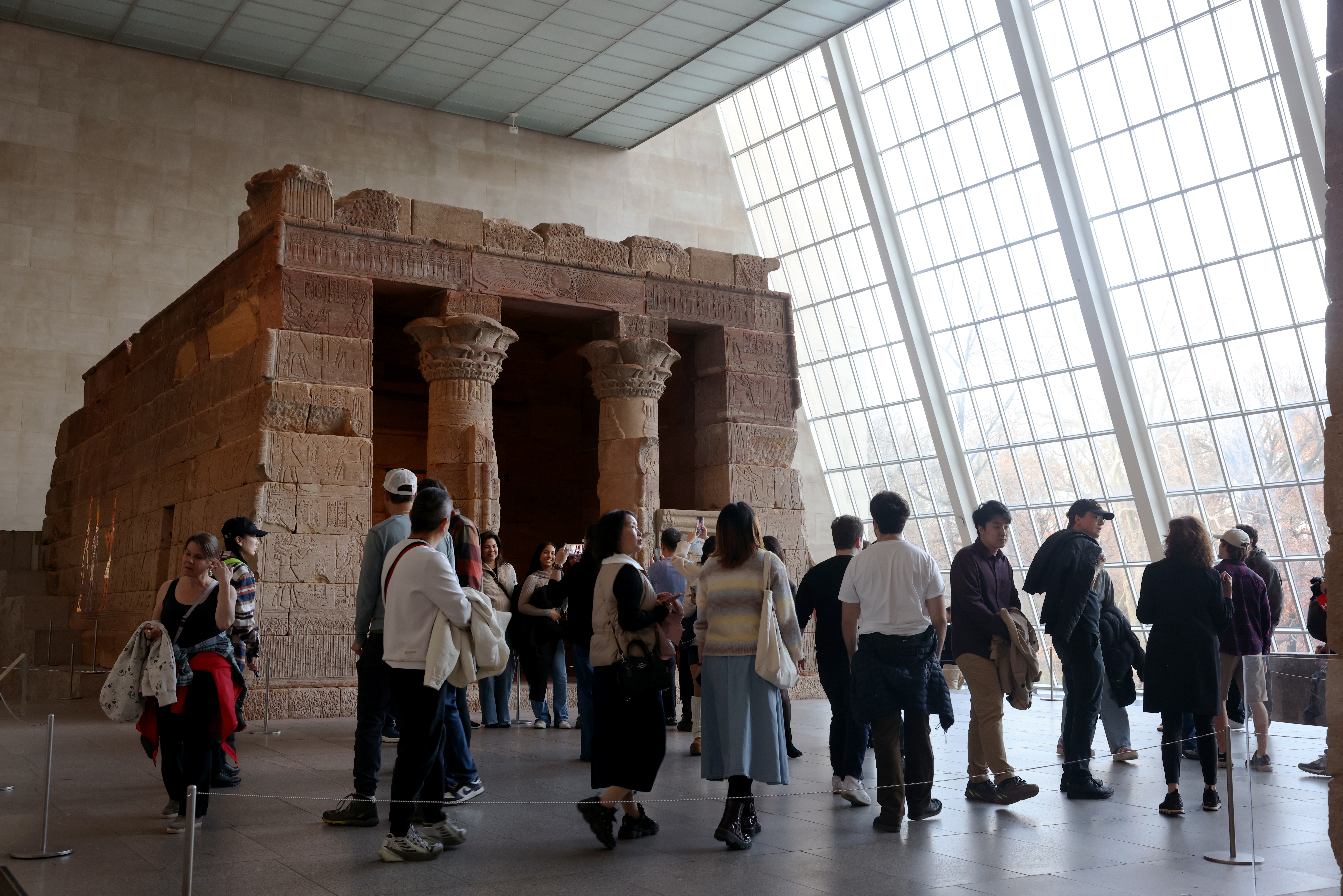 Metropolitan Museum of Art New York City Temple of Dendur Metropolitan Museum of Art New York City Temple of Dendur