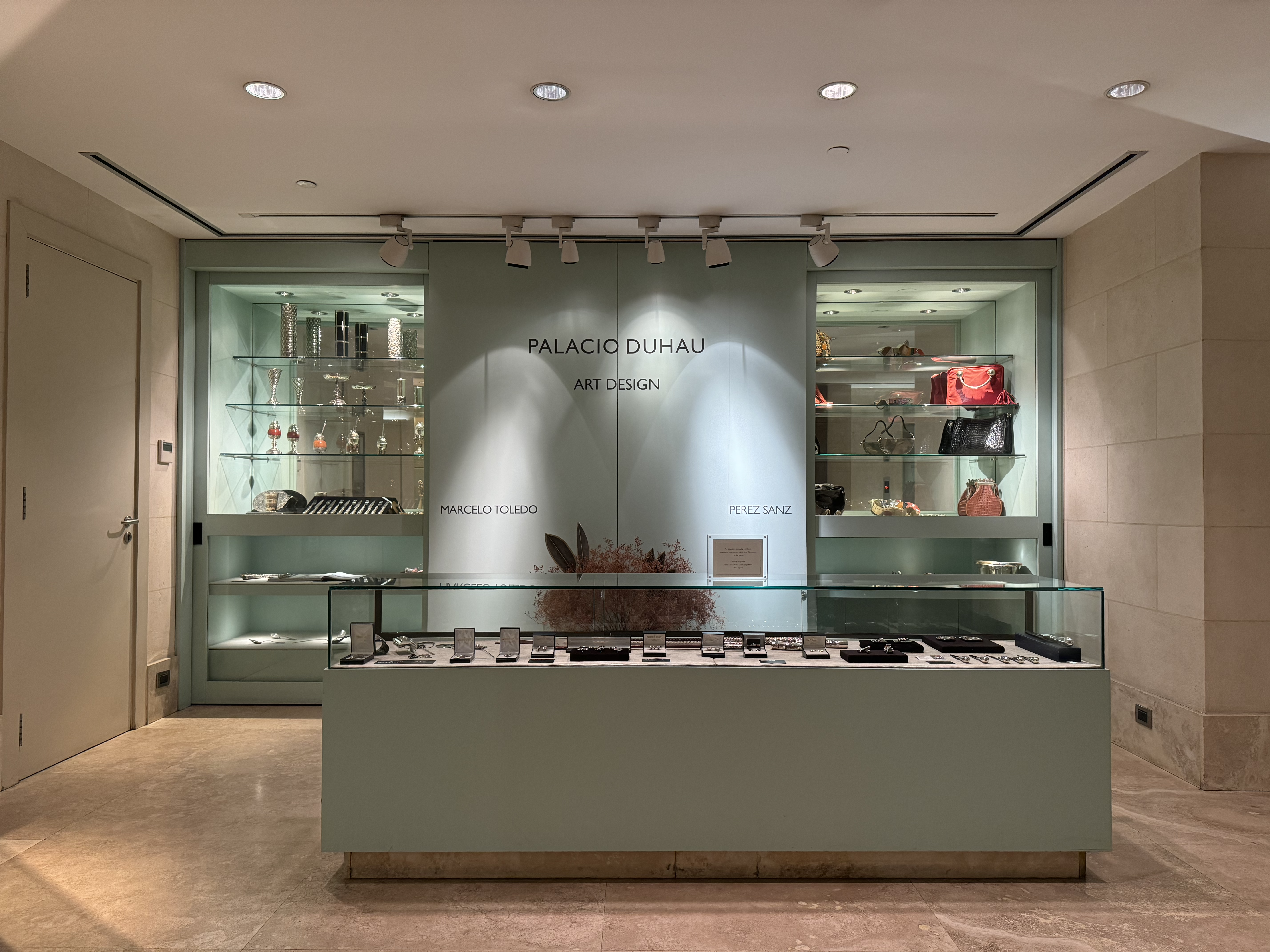 Palacio Duhau Park Hyatt Buenos Aires art design shop Palacio Duhau Park Hyatt Buenos Aires art design shop