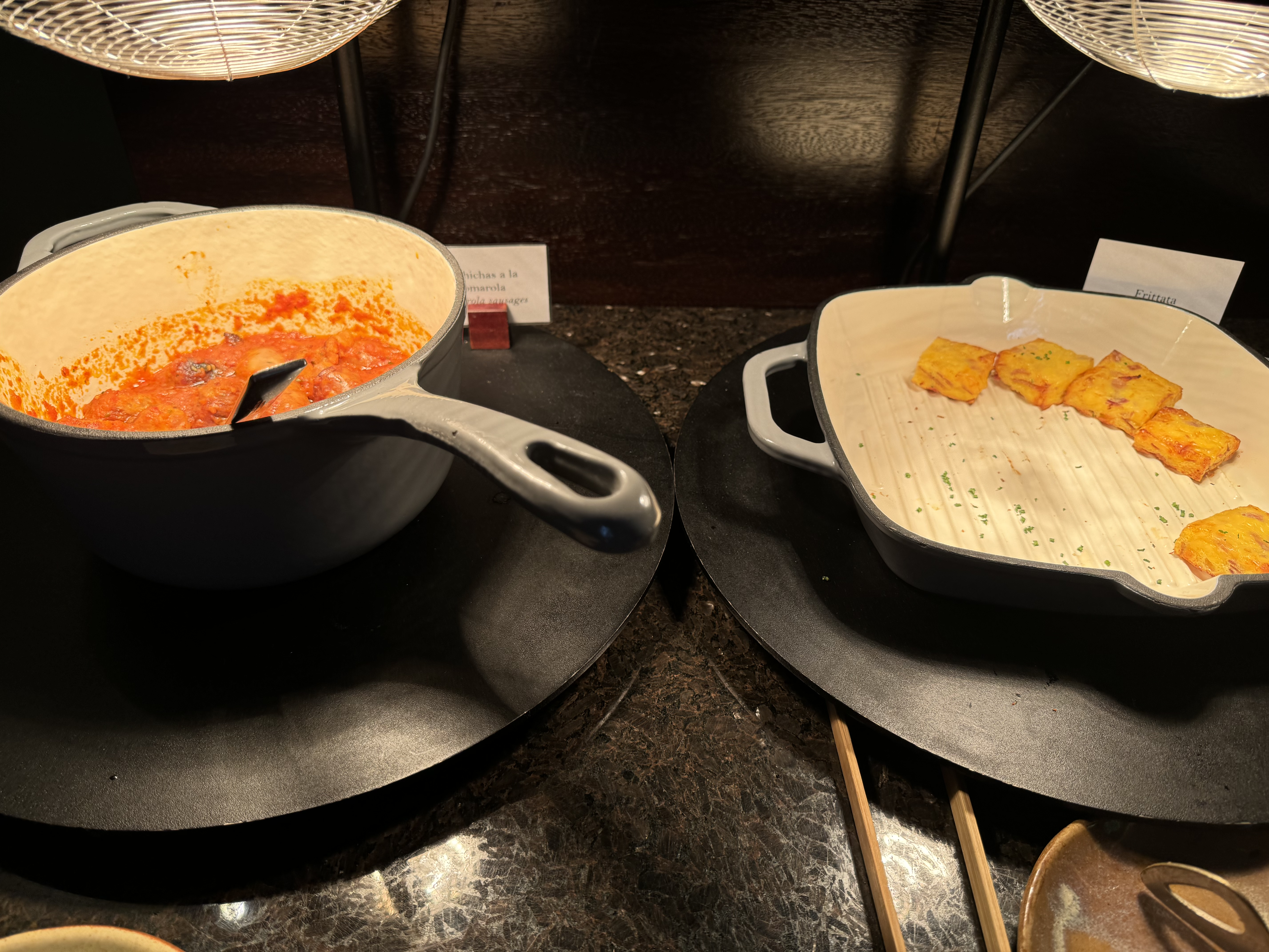 Palacio Duhau Park Hyatt Buenos Aires breakfast hot food Palacio Duhau Park Hyatt Buenos Aires breakfast hot food