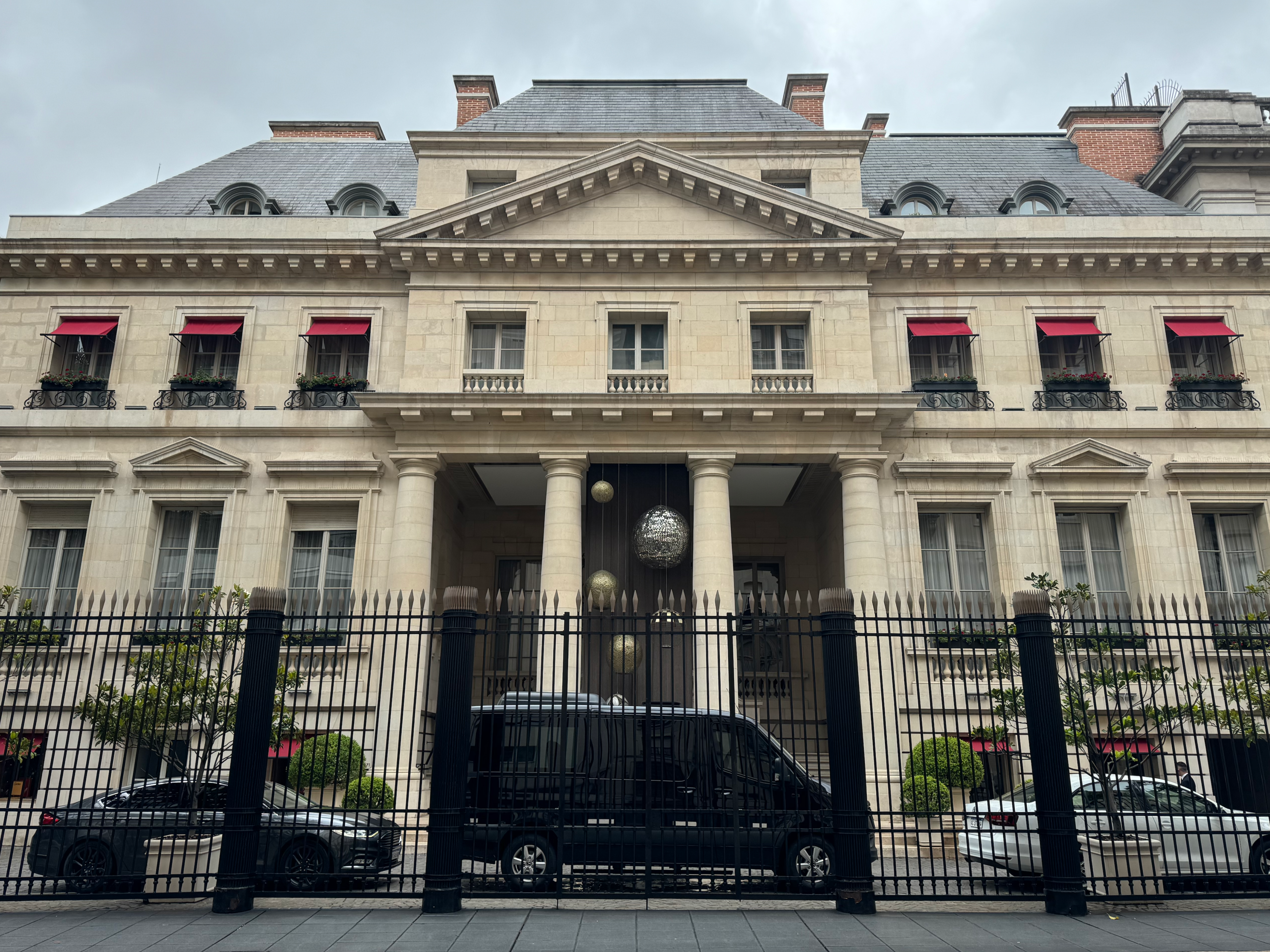 Palacio Duhau Park Hyatt Buenos Aires front entrance Palacio Duhau Park Hyatt Buenos Aires front entrance