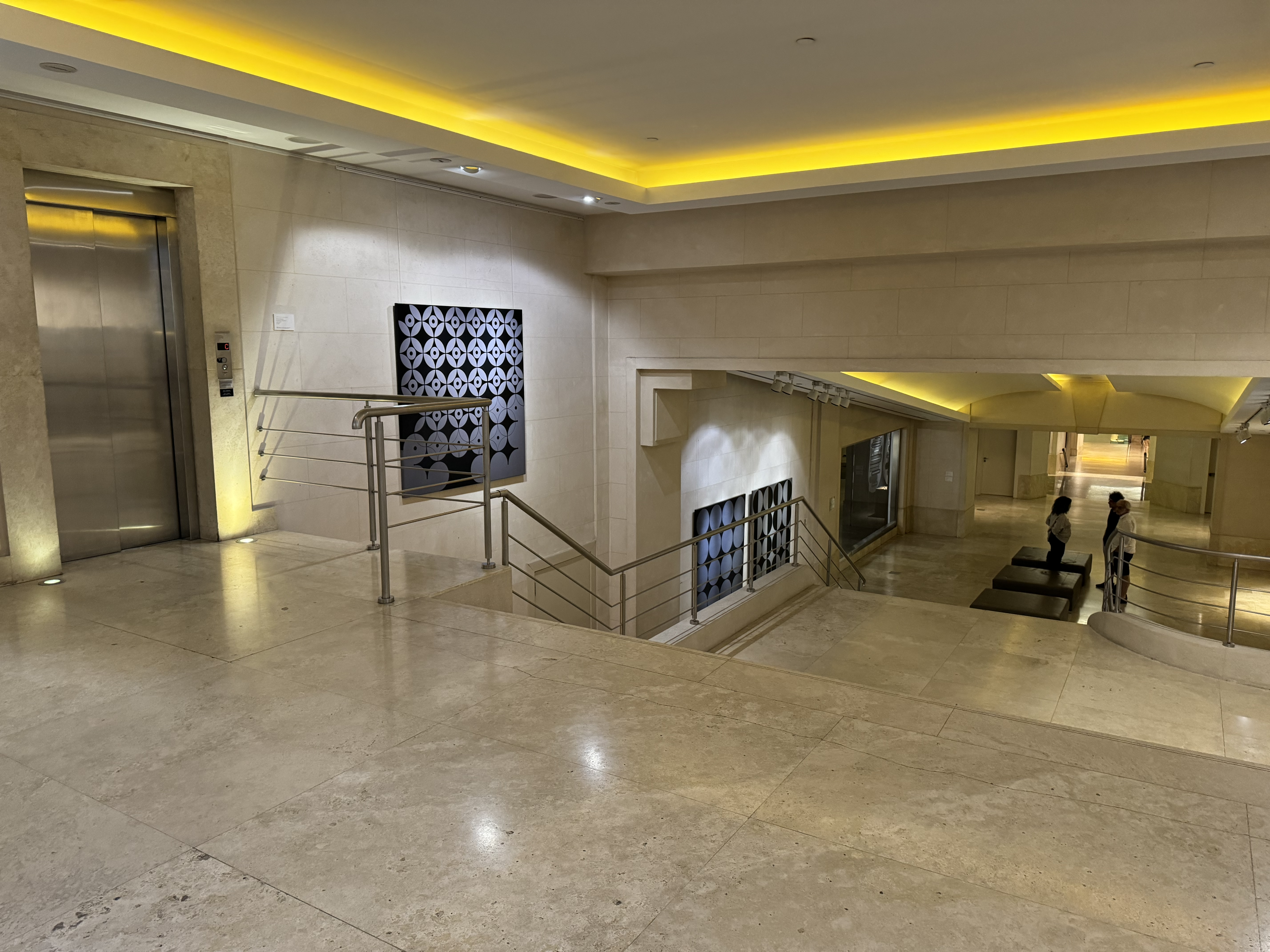 Palacio Duhau Park Hyatt Buenos Aires underground walkway Palacio Duhau Park Hyatt Buenos Aires underground walkway