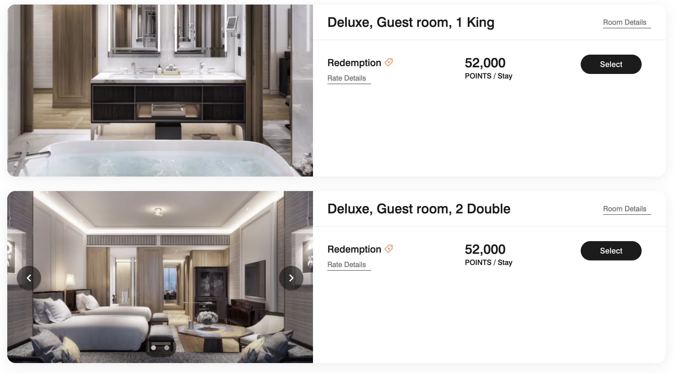 Ritz Carlton Bangkok Points 1 Ritz Carlton Bangkok Points rate 52k