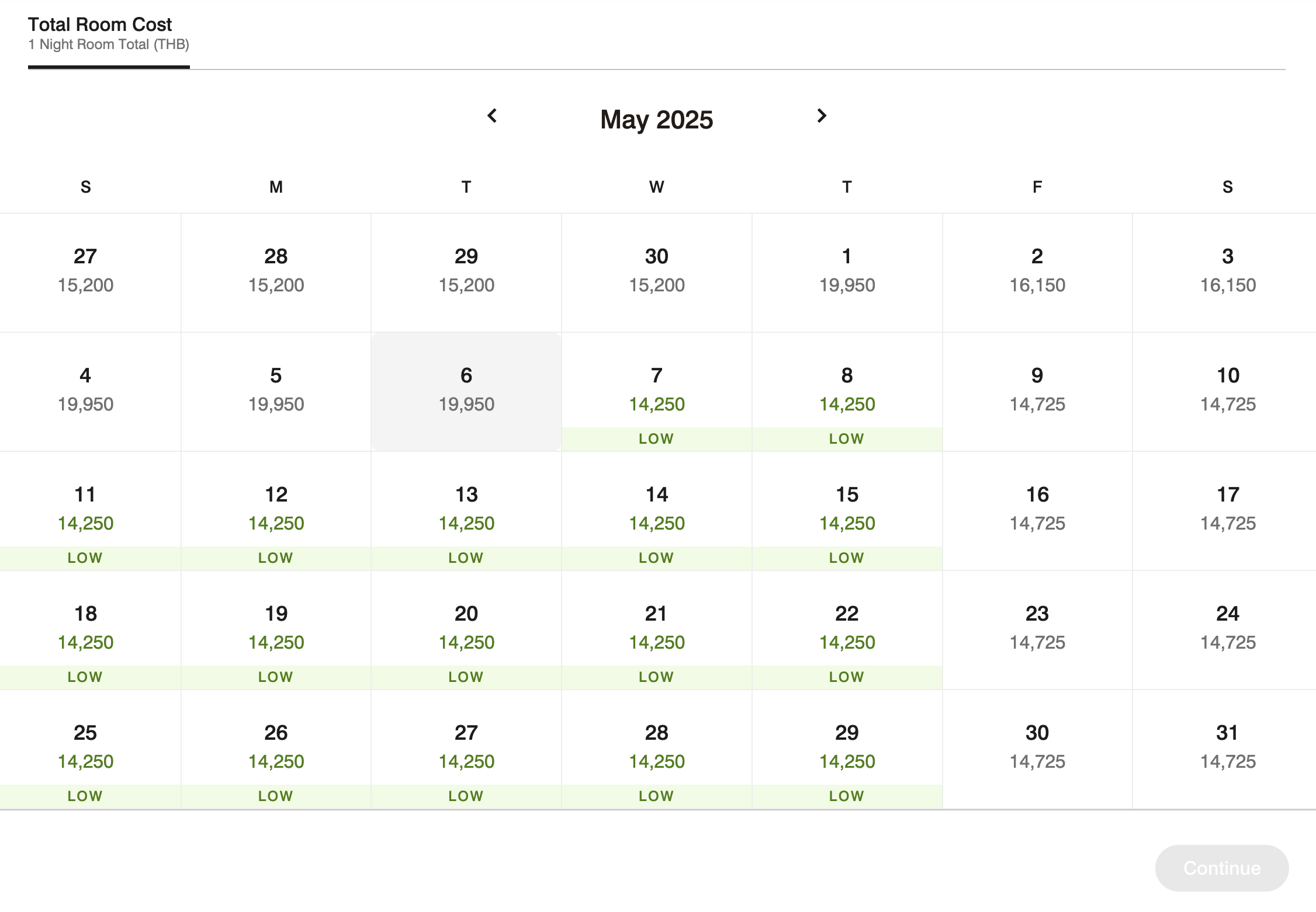 Ritz Carlton Bangkok Ritz Carlton Bangkok cash rates May 2025