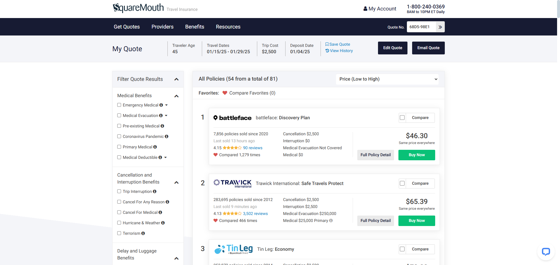 Squaremouth travel insurance quotes Squaremouth travel insurance quotes