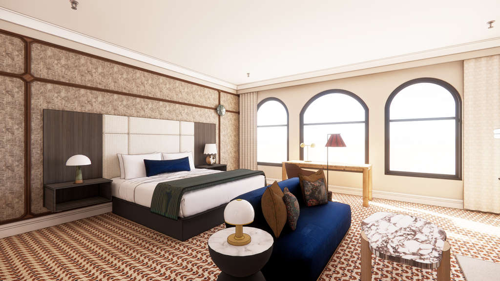 The Louie The Louie at Davenport bedroom