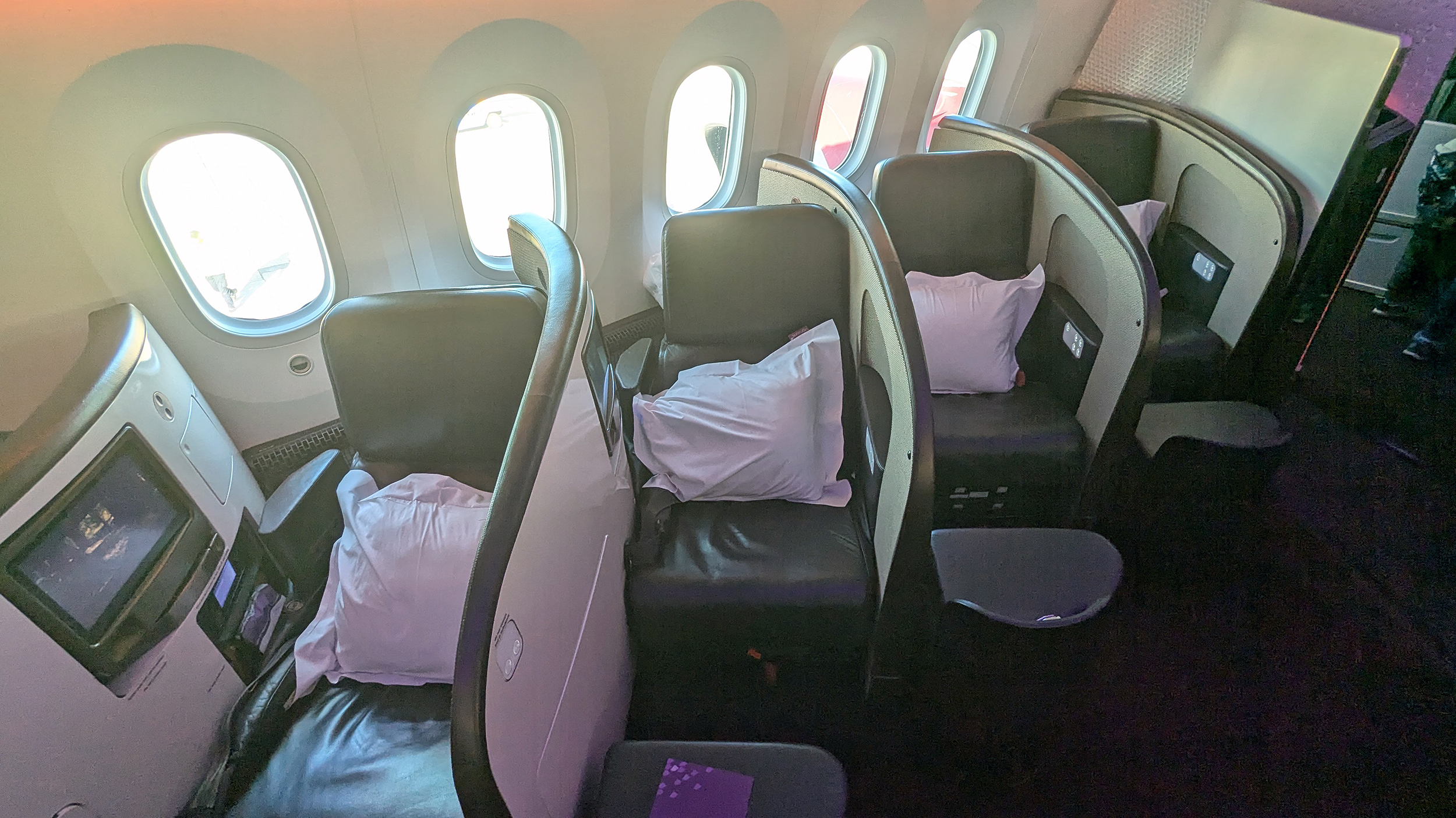 Virgin Atlantic B787 Upper Class Pods Virgin Atlantic B787 Upper Class Pods