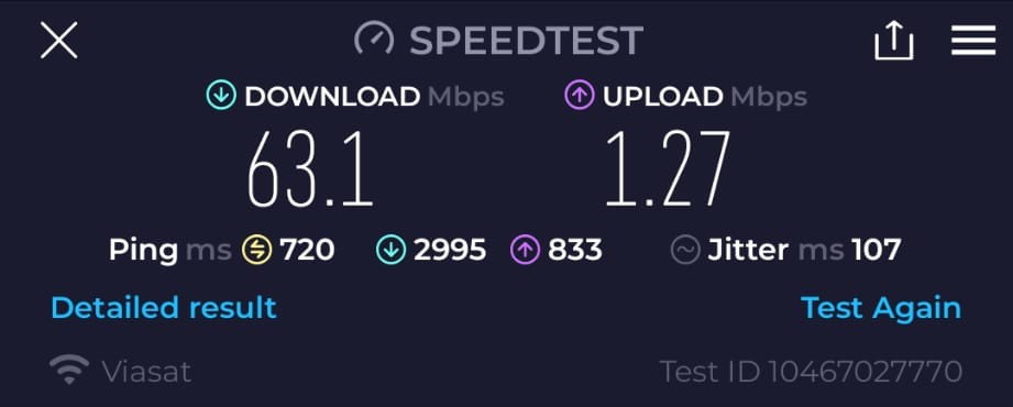 Virgin Atlantic Inflight WiFi Speeds Virgin Atlantic Inflight WiFi Speeds