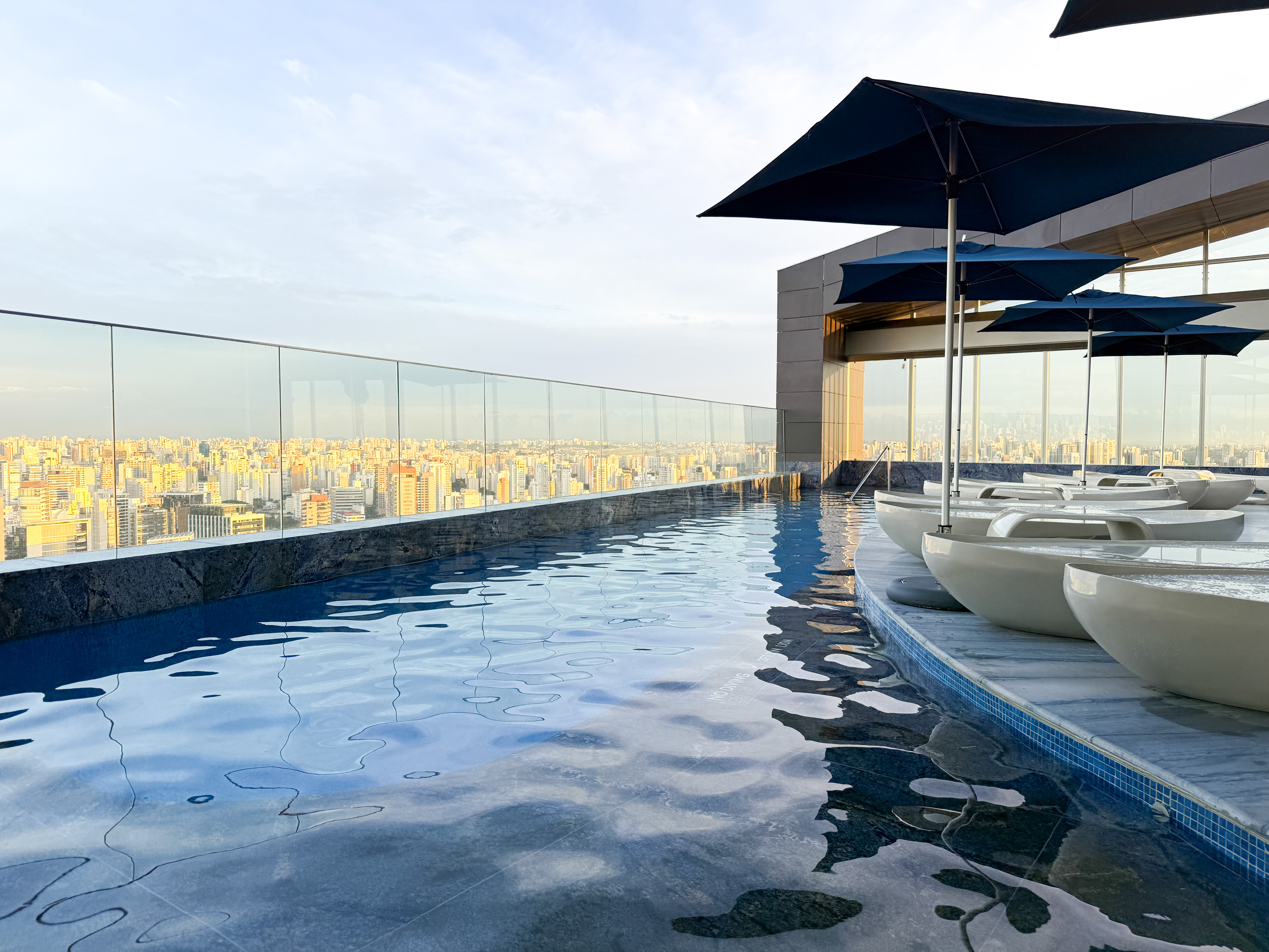 W Sao Paulo Brazil Marriott pool