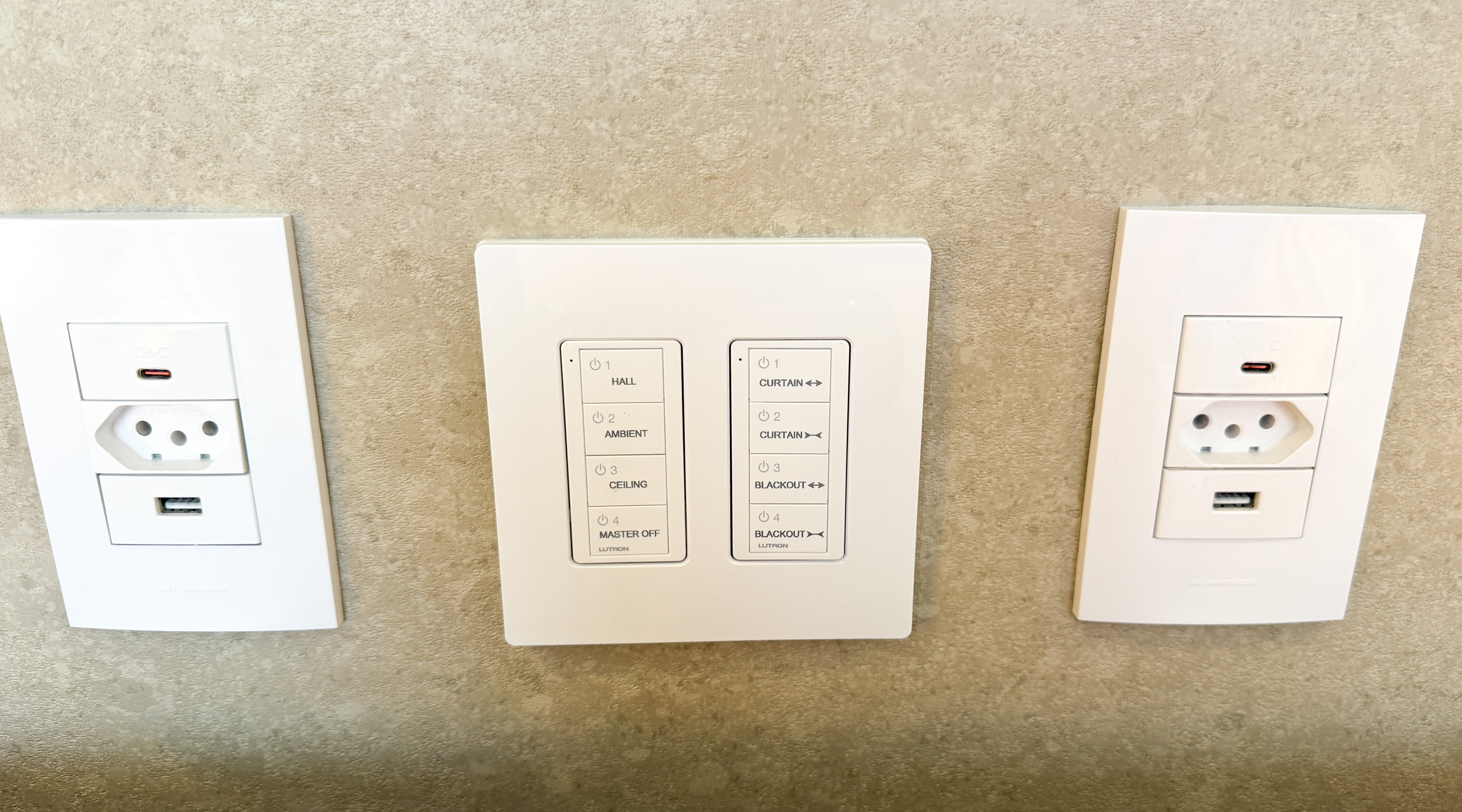 W Sao Paulo Brazil Marriott curtain light switch