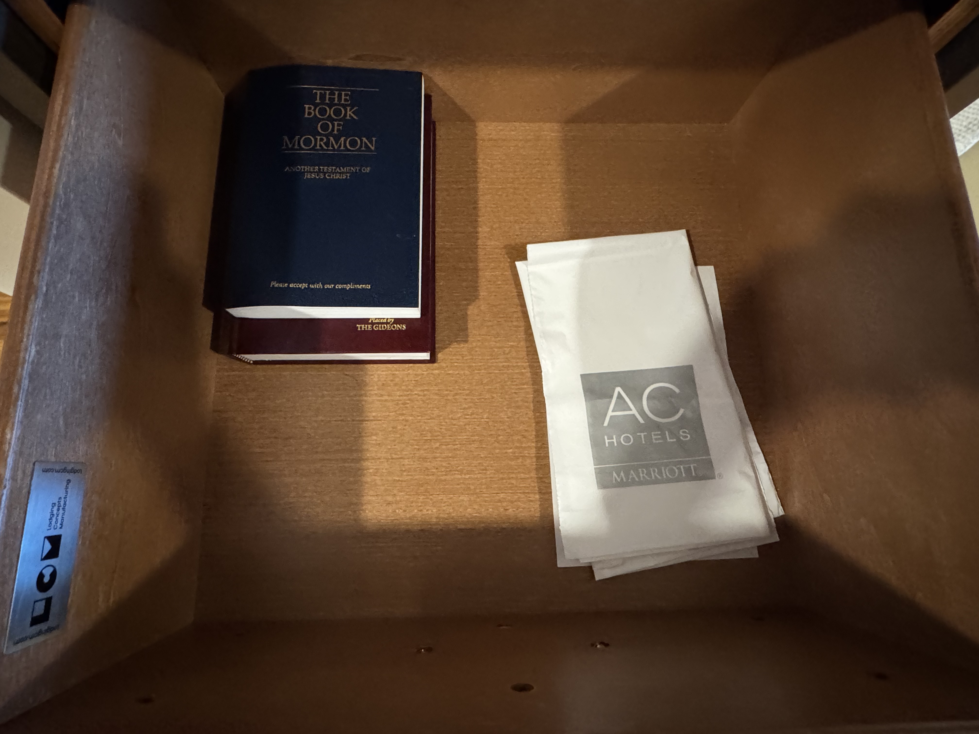 AC Hotel by Marriott Maui Wailea King Ocean View Suite closet religious books