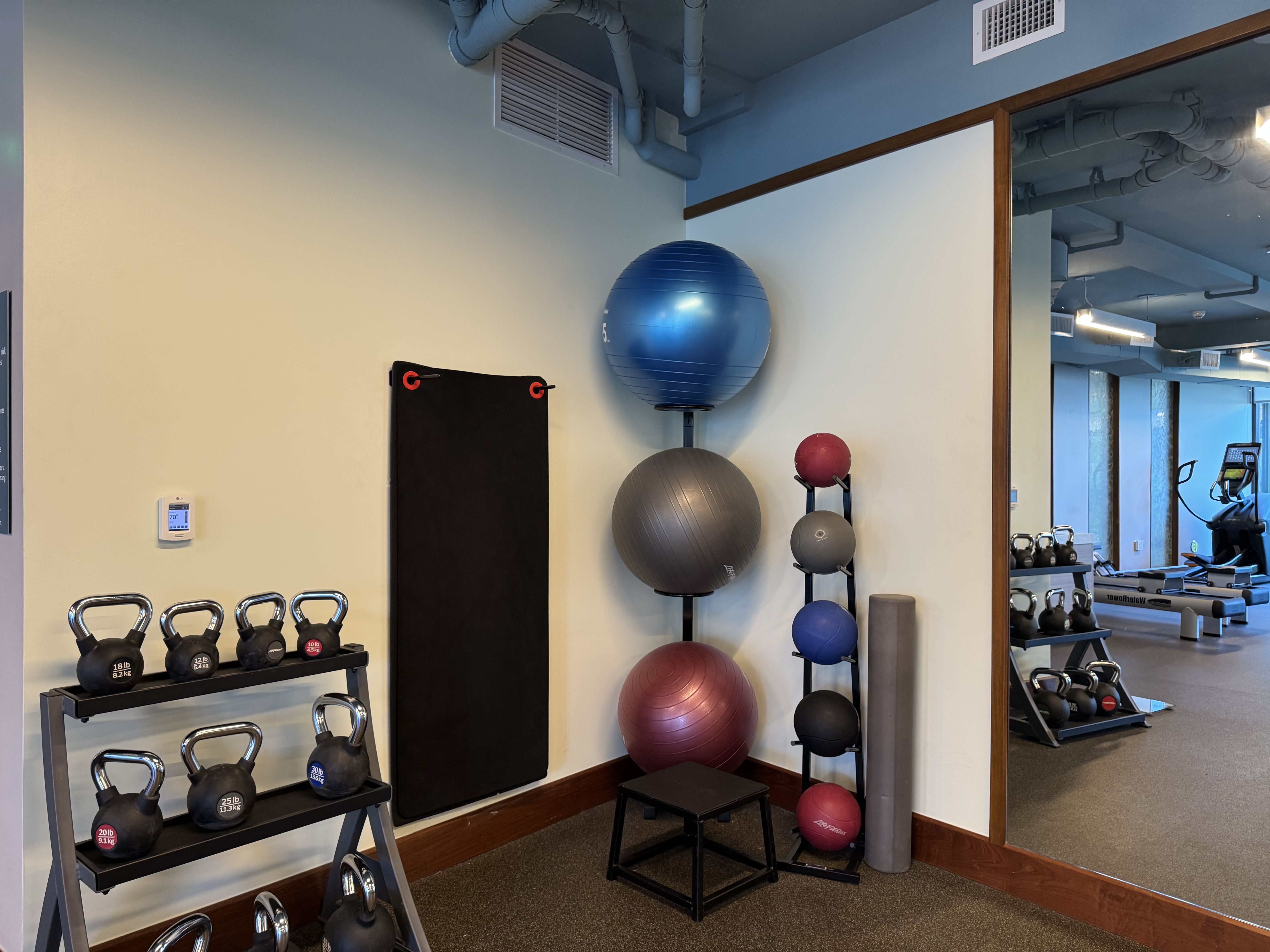 AC Hotel by Marriott Maui Wailea gym exercise balls