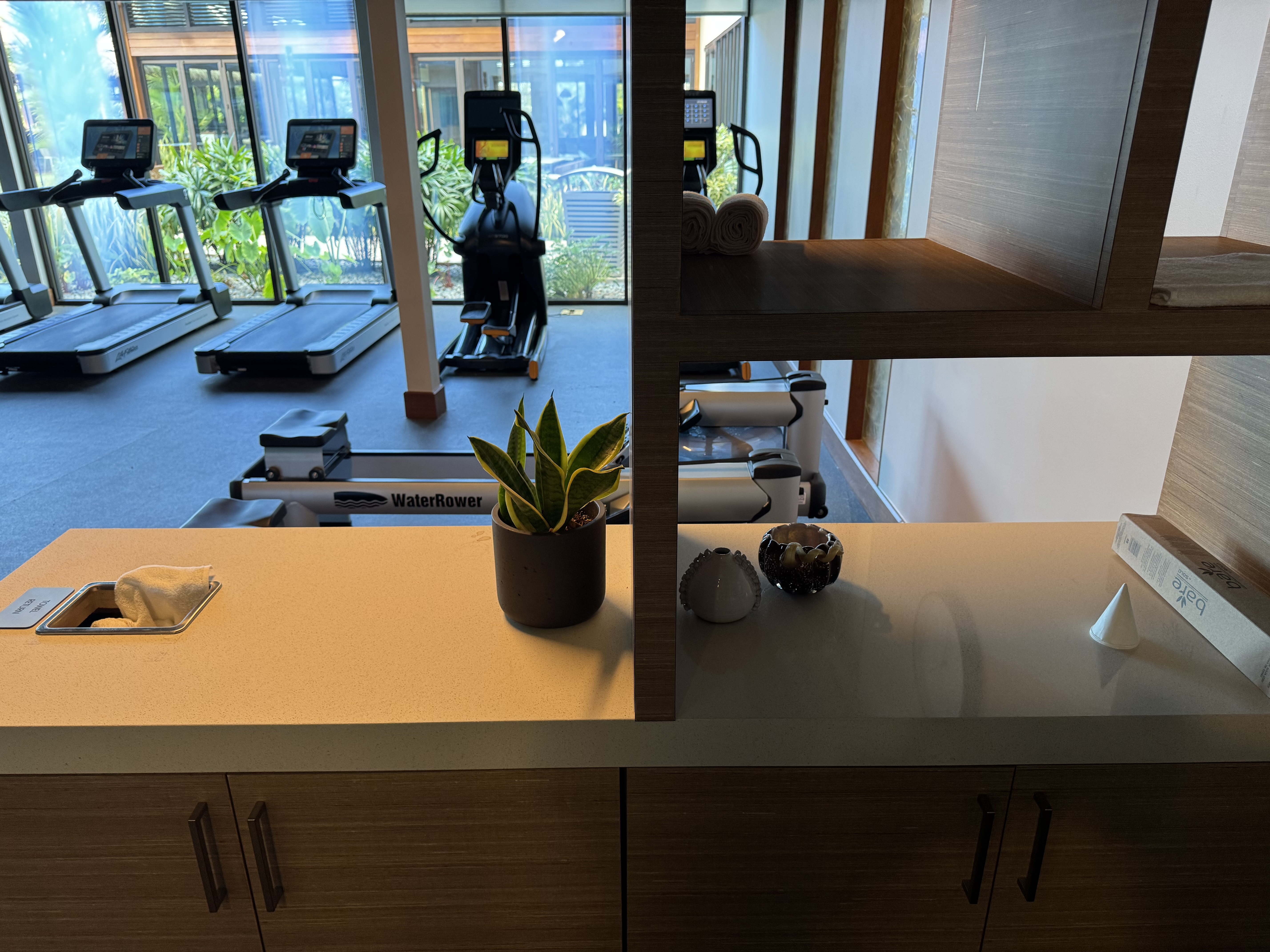 AC Hotel by Marriott Maui Wailea gym front counter