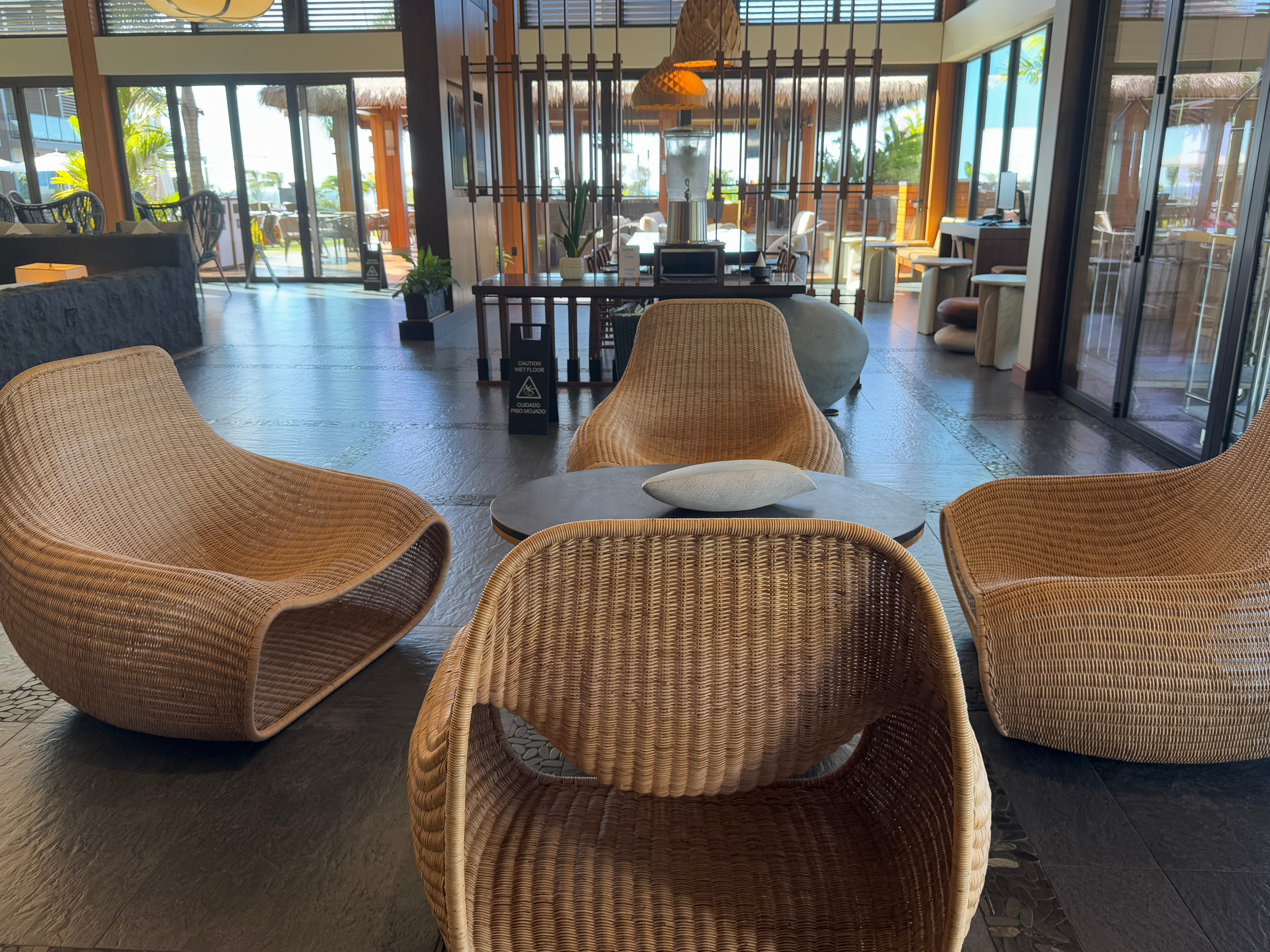AC Hotel by Marriott Maui Wailea lobby chairs