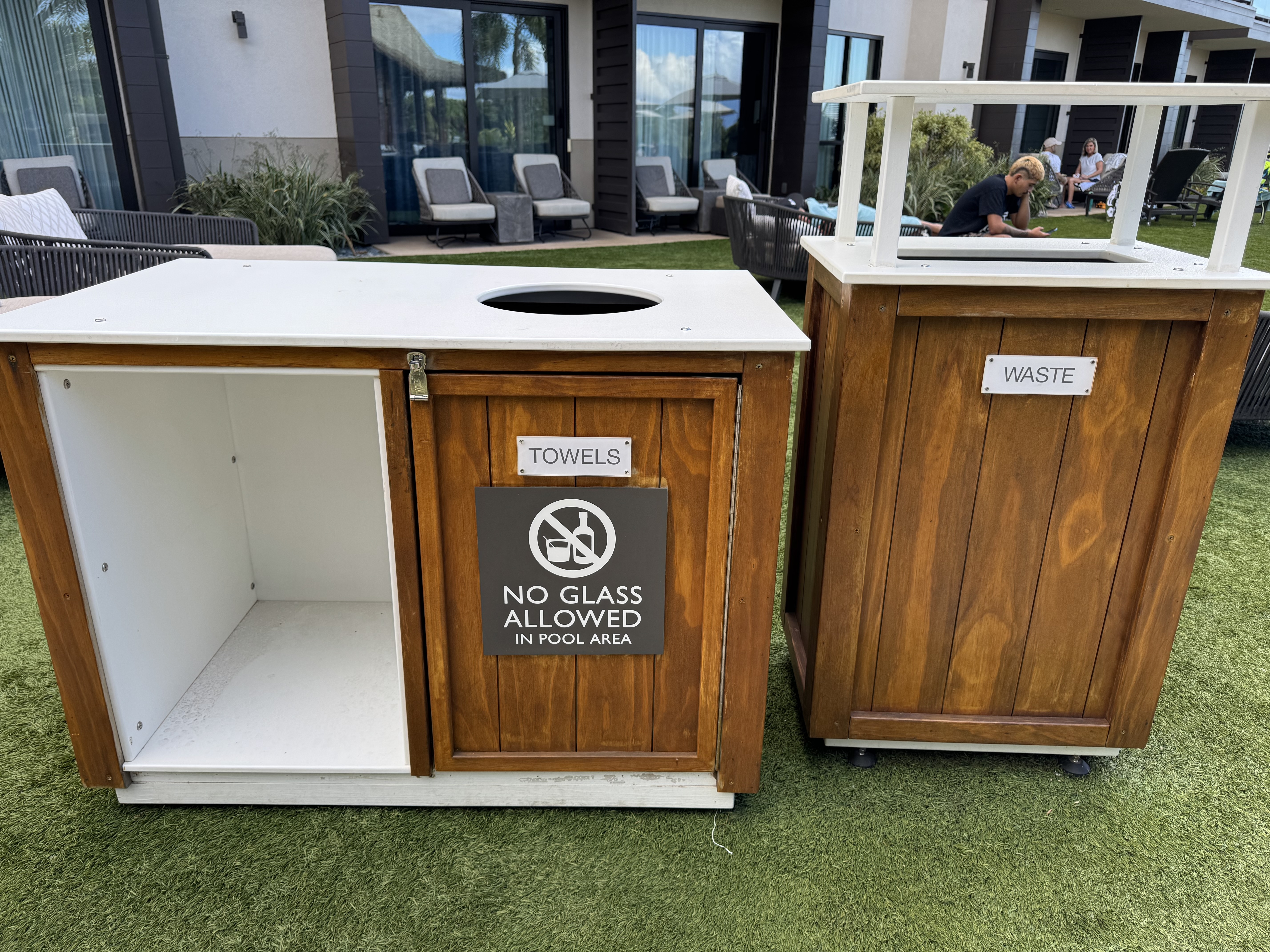 AC Hotel by Marriott Maui Wailea pool towel bins