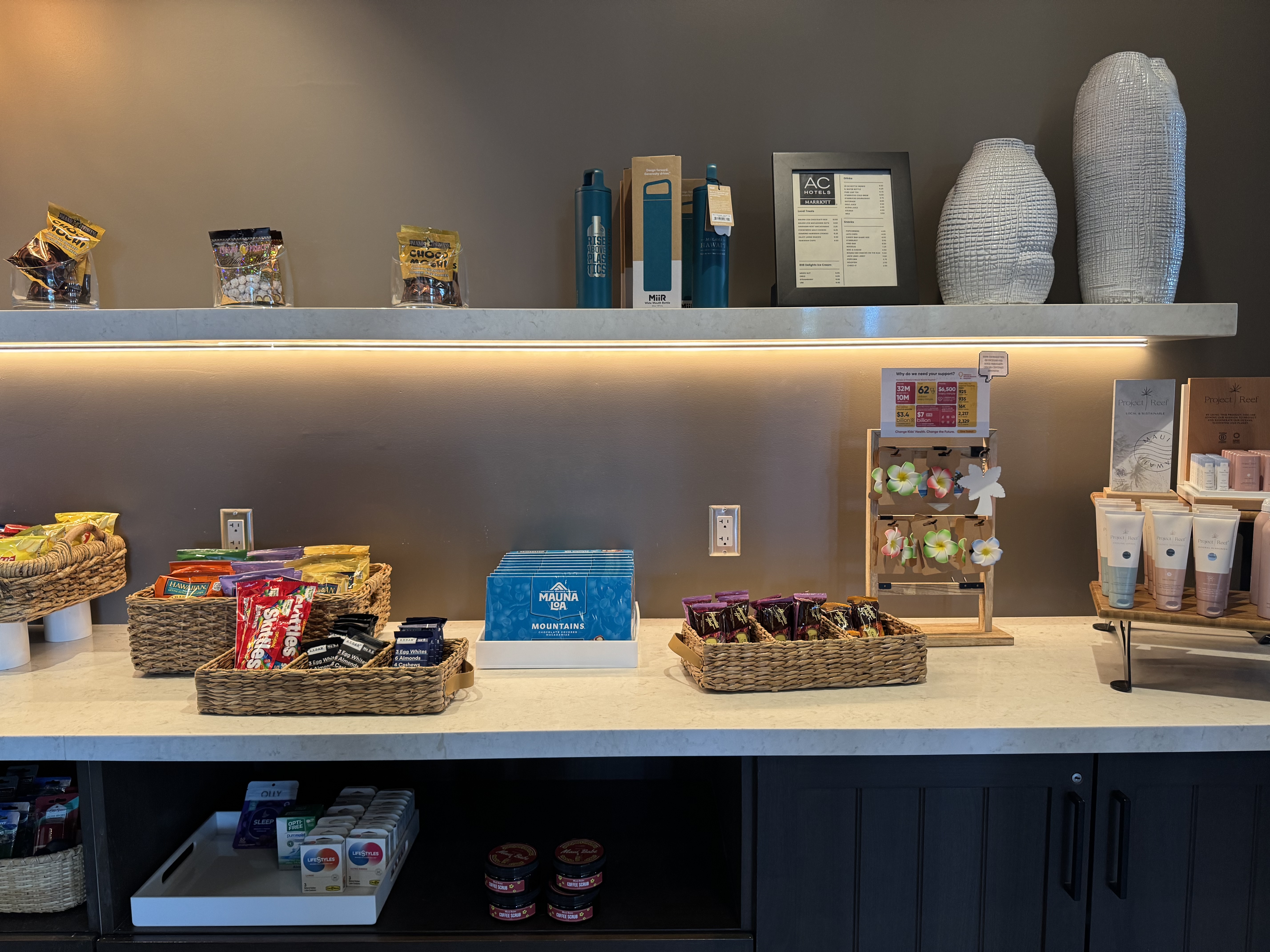 AC Hotel by Marriott Maui Wailea shop snacks