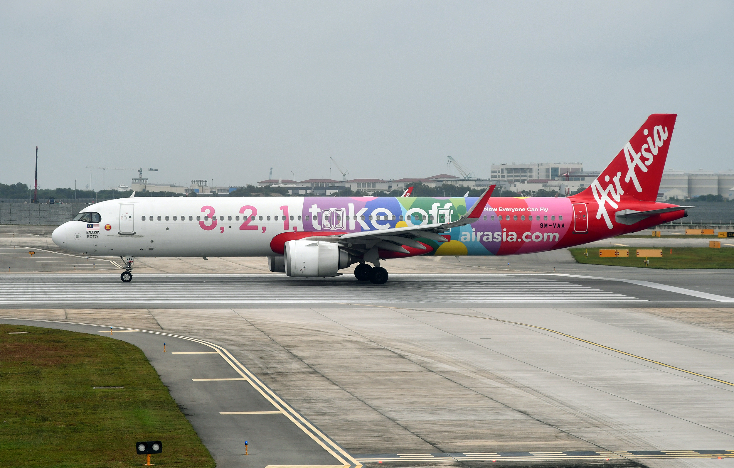 Air Asia A321 Neo Singapore