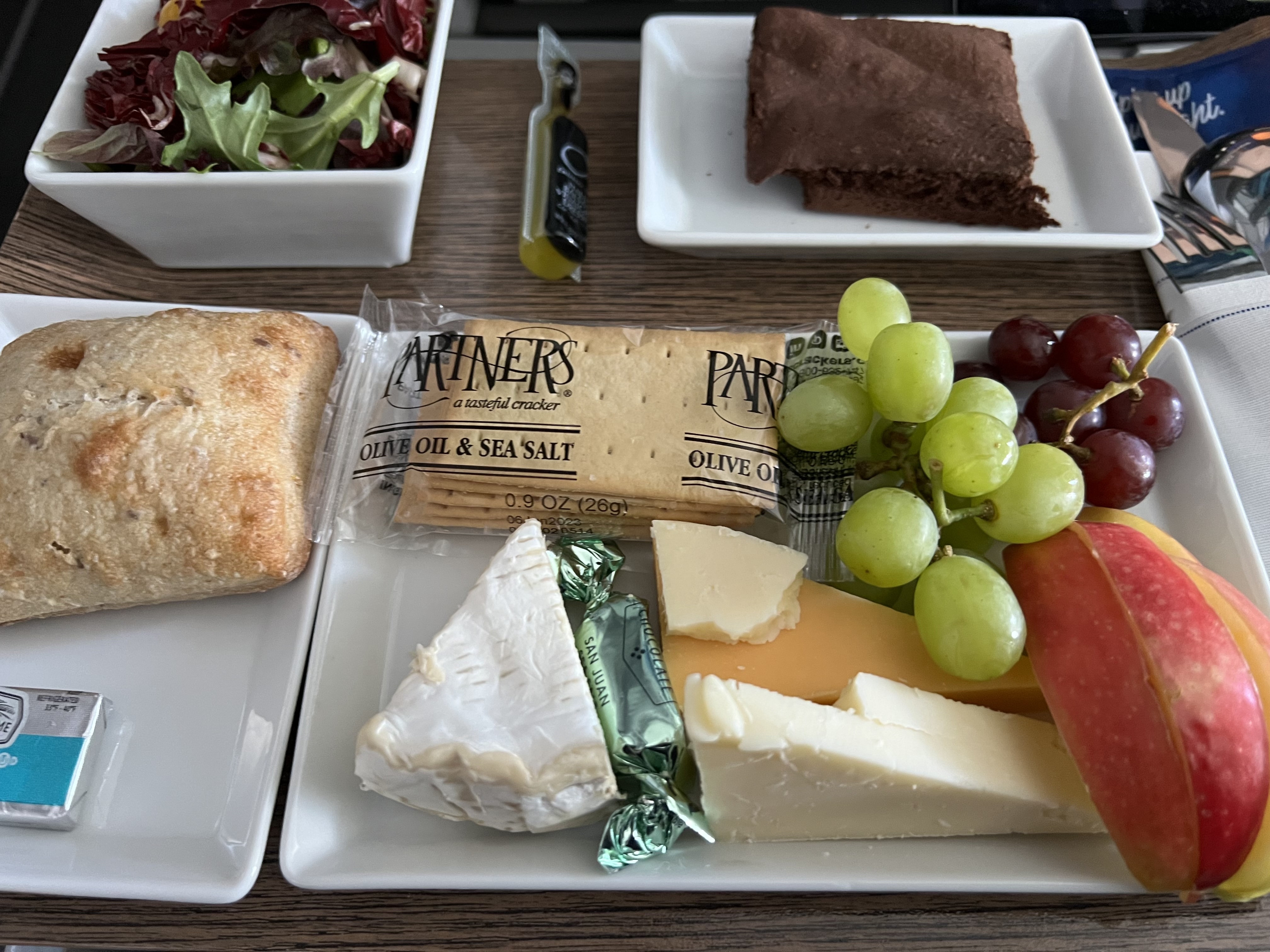 Alaska Airlines Cheese Plate Alaska Airlines Cheese Plate