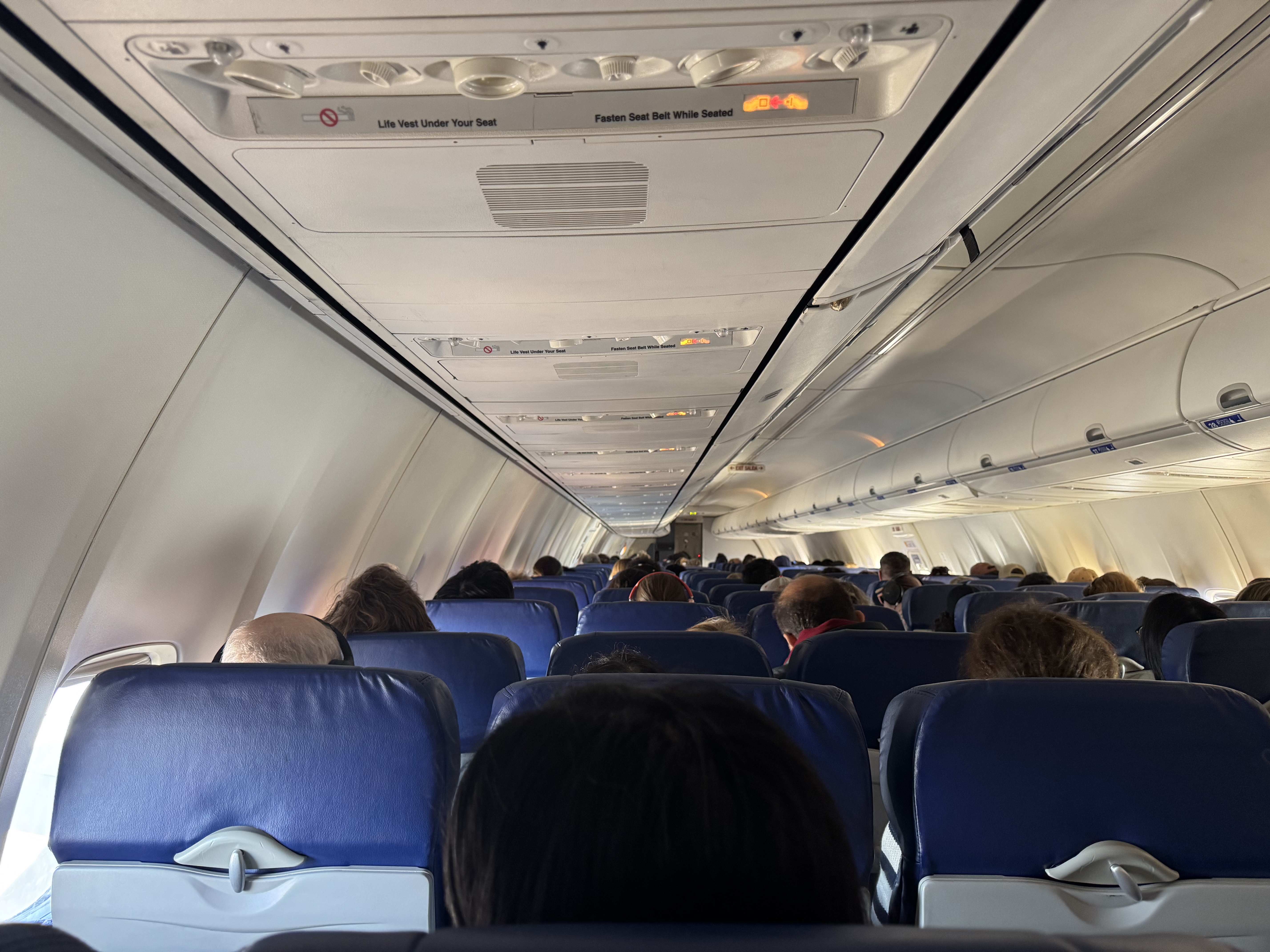 Avelo Airlines B737 7 view from seat Avelo Airlines B737 7 view from seat