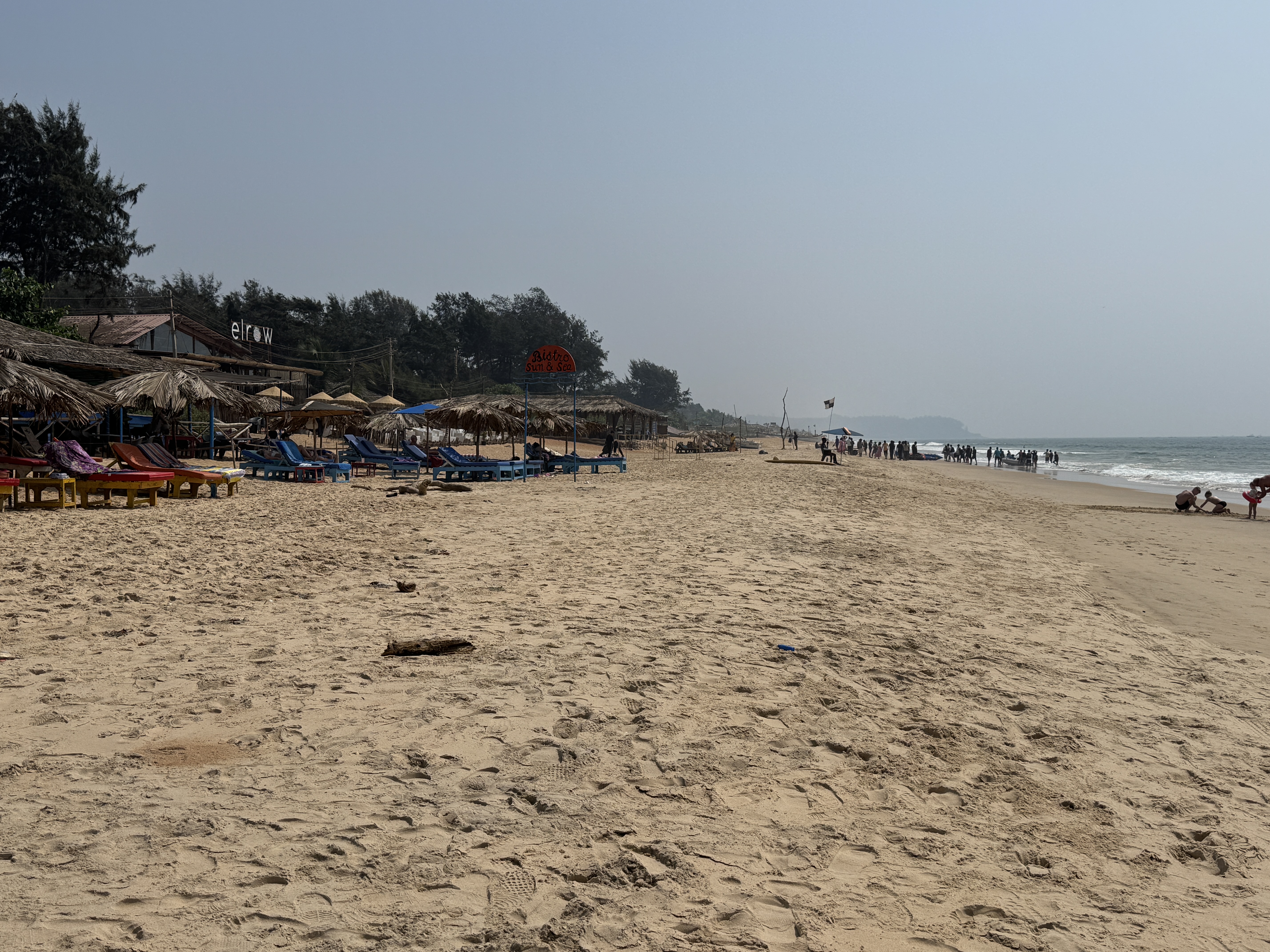Calangute Beach looking south Calangute Beach looking south