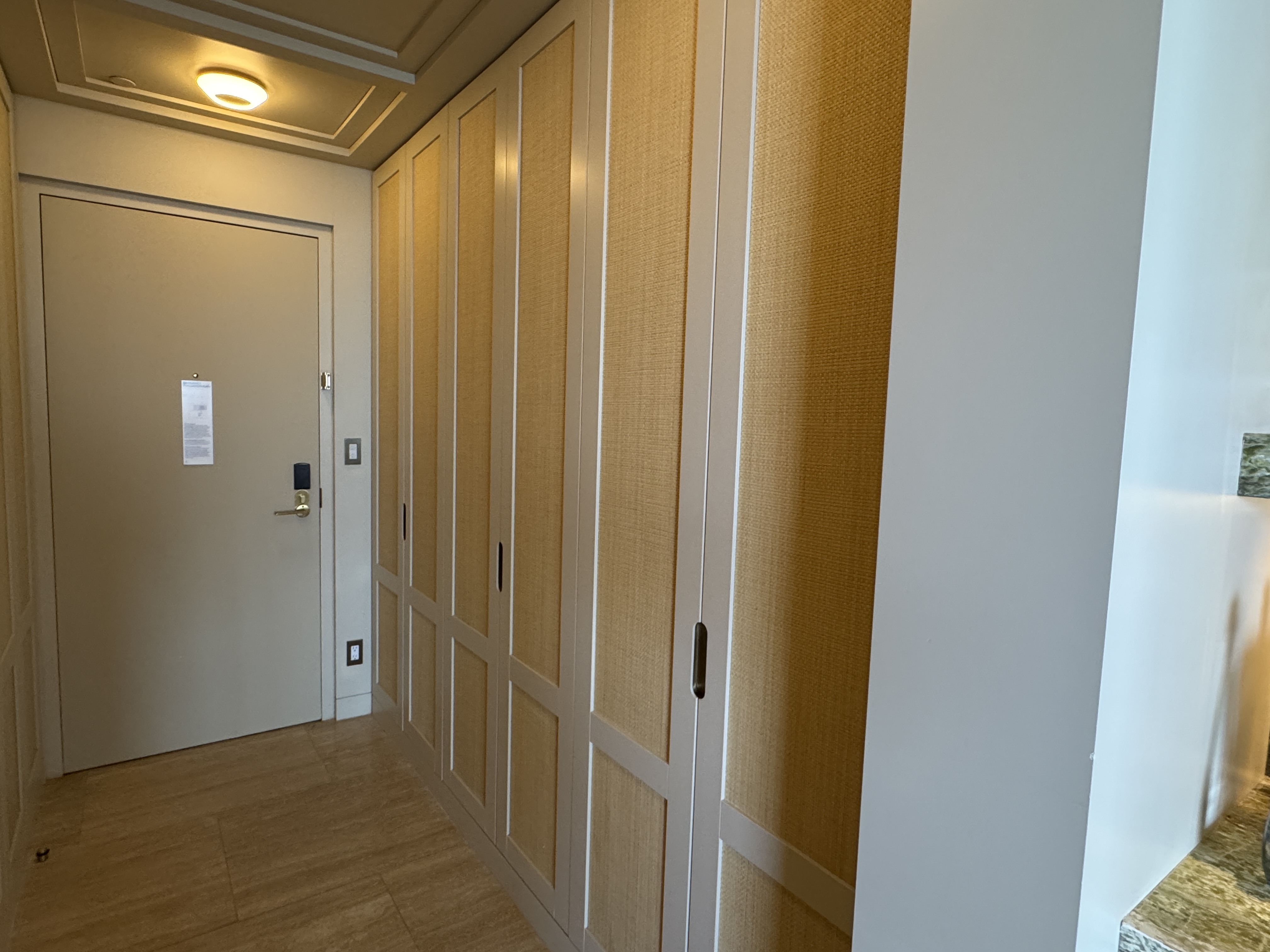 Closets Four Seasons Surf Club room Closets Four Seasons Surf Club room