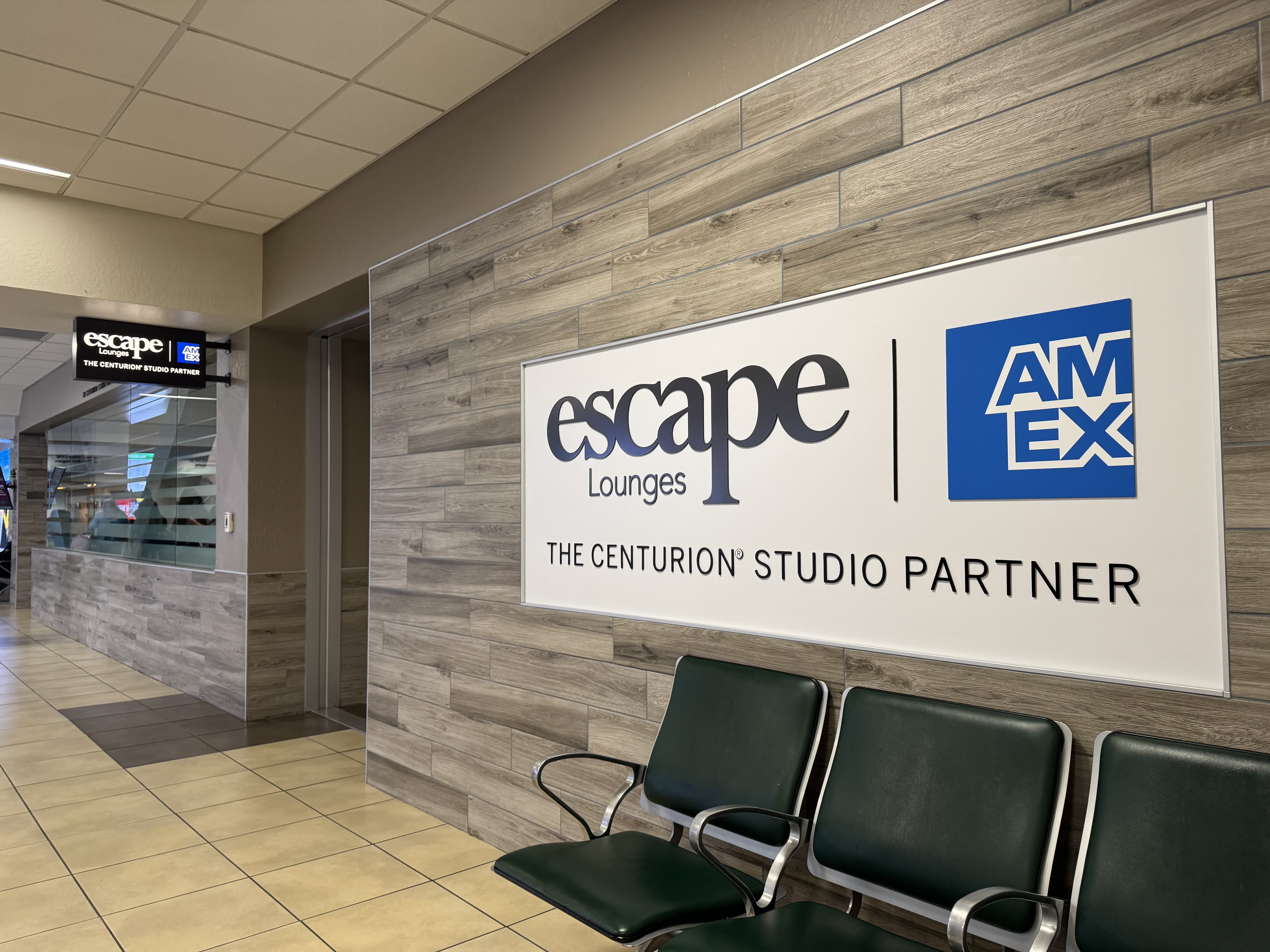 Escape Lounge Centurion Studio Reno RNO sign Escape Lounge Centurion Studio Reno RNO sign