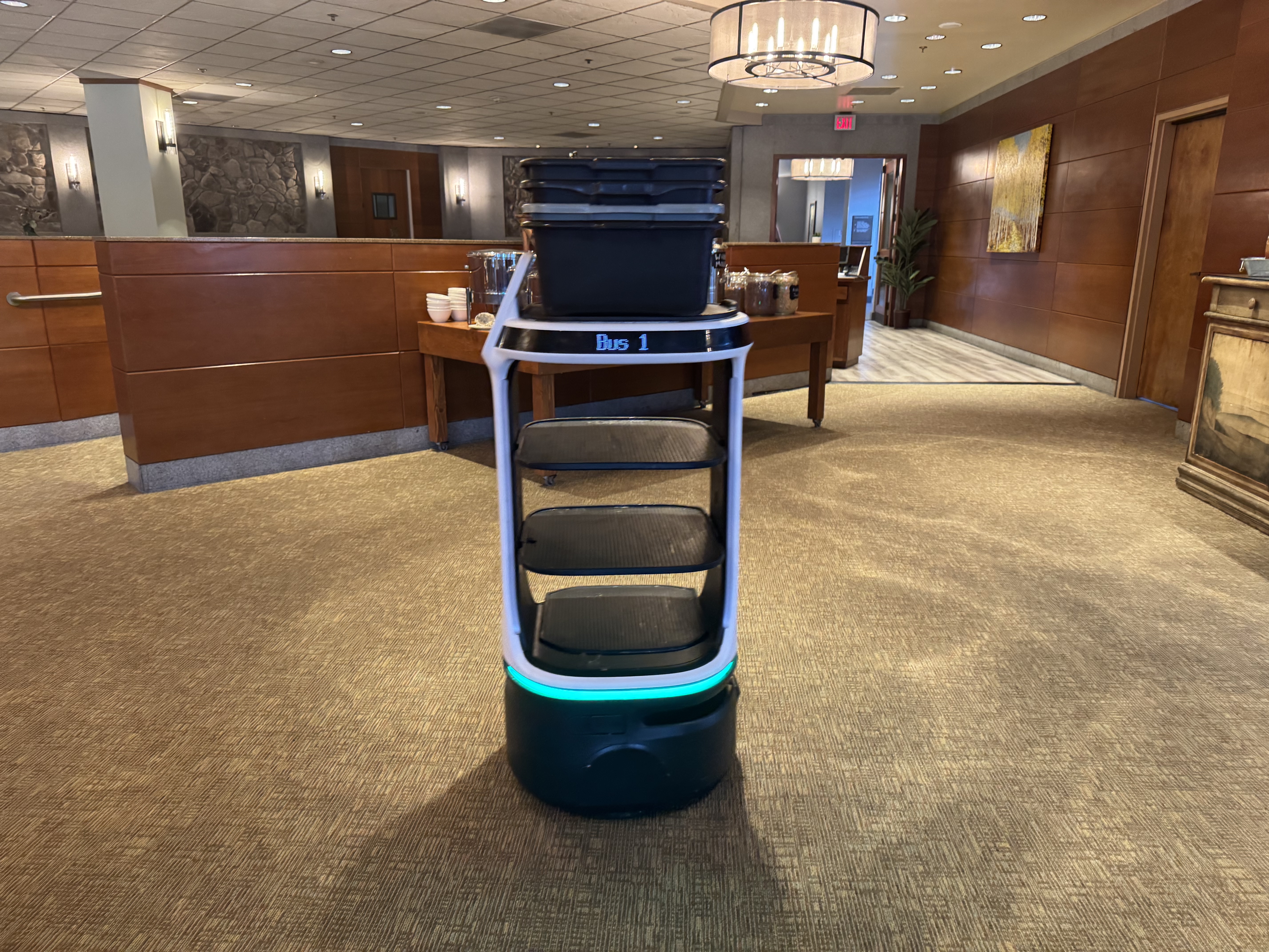 Everline Resort Spa Destination Hyatt Cascades robot