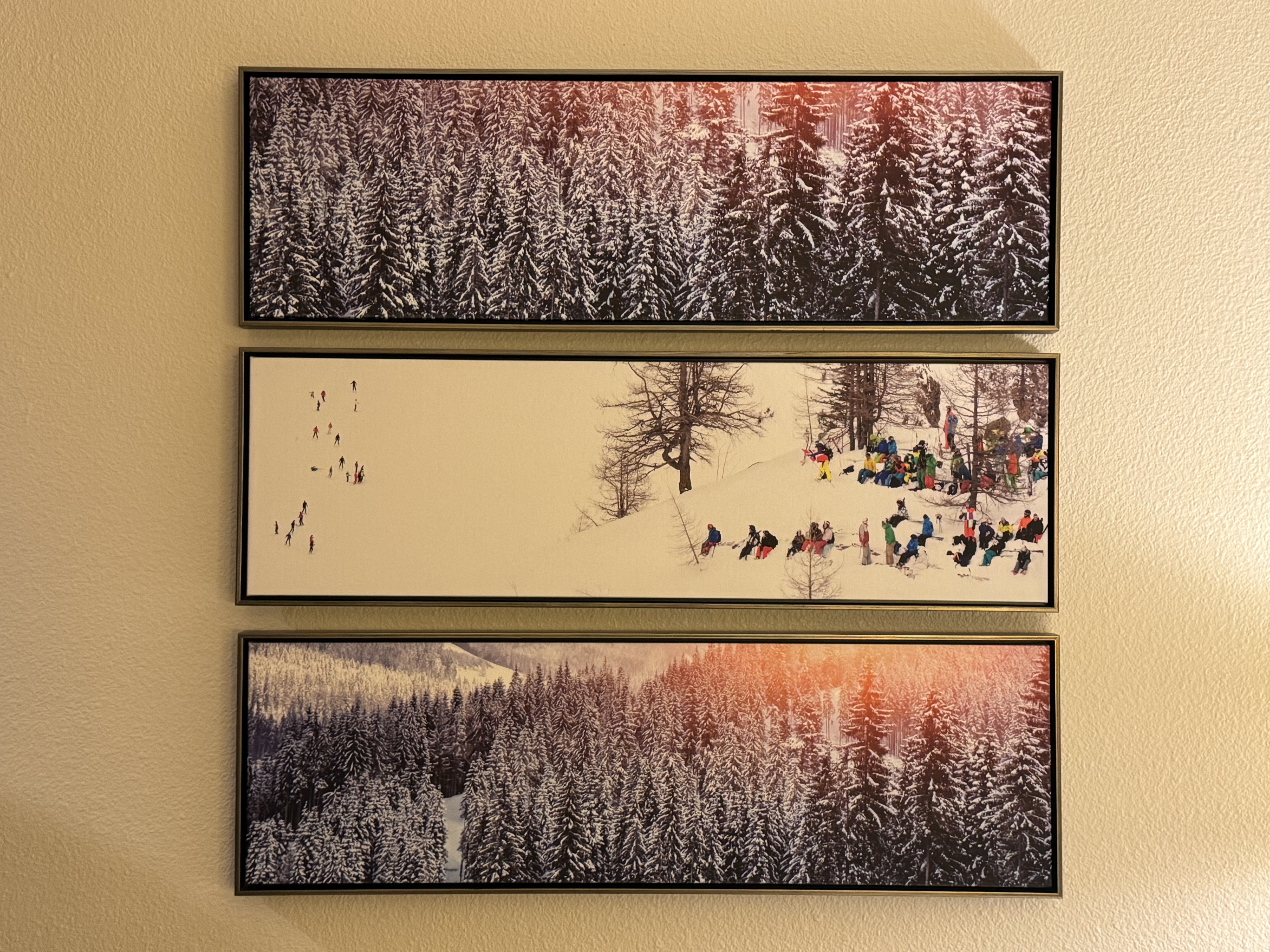 Everline Resort Spa Destination Hyatt Fireplace Suite Valley View bedroom art