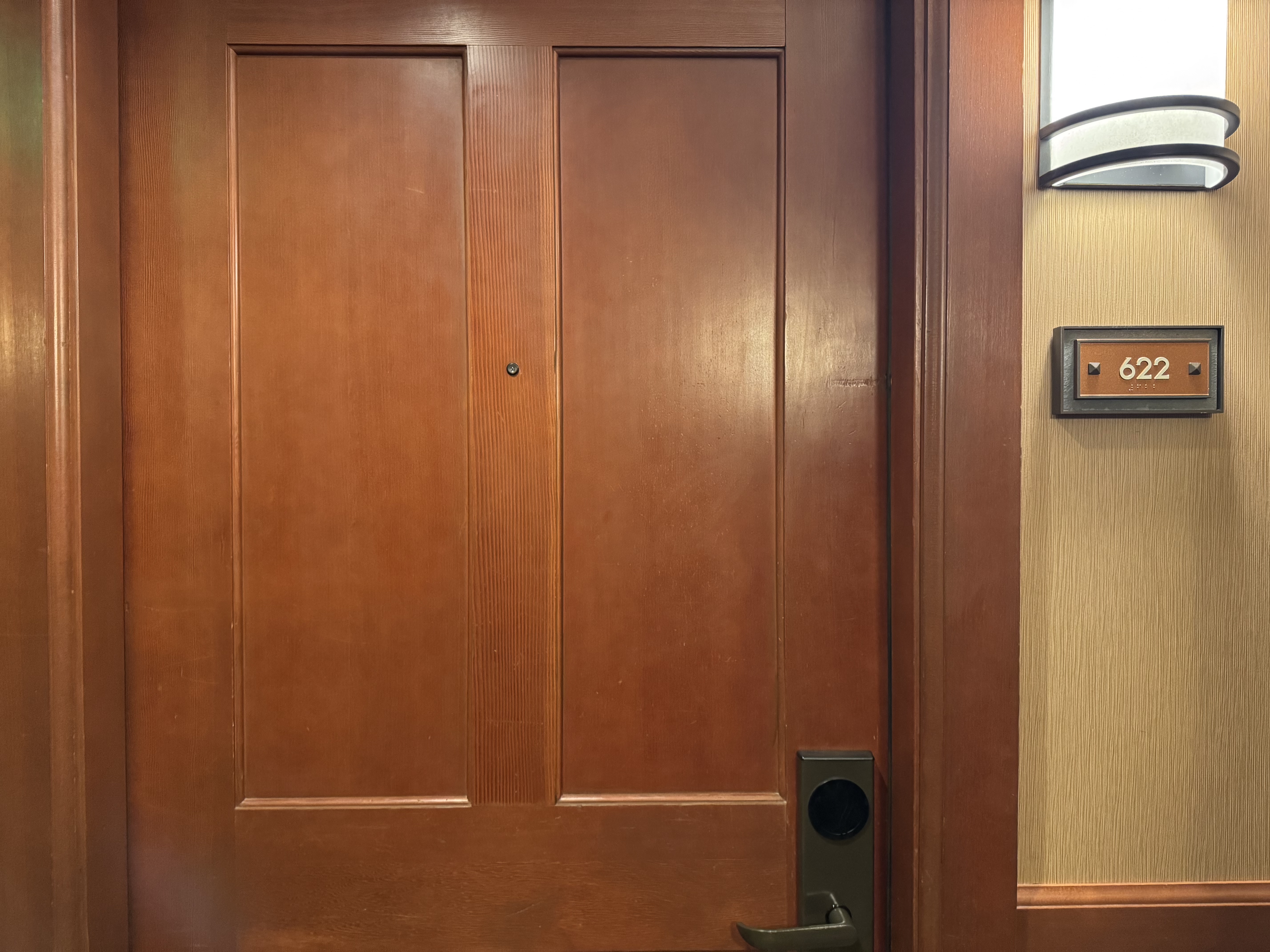 Everline Resort Spa Destination Hyatt Fireplace Suite Valley View bedroom door