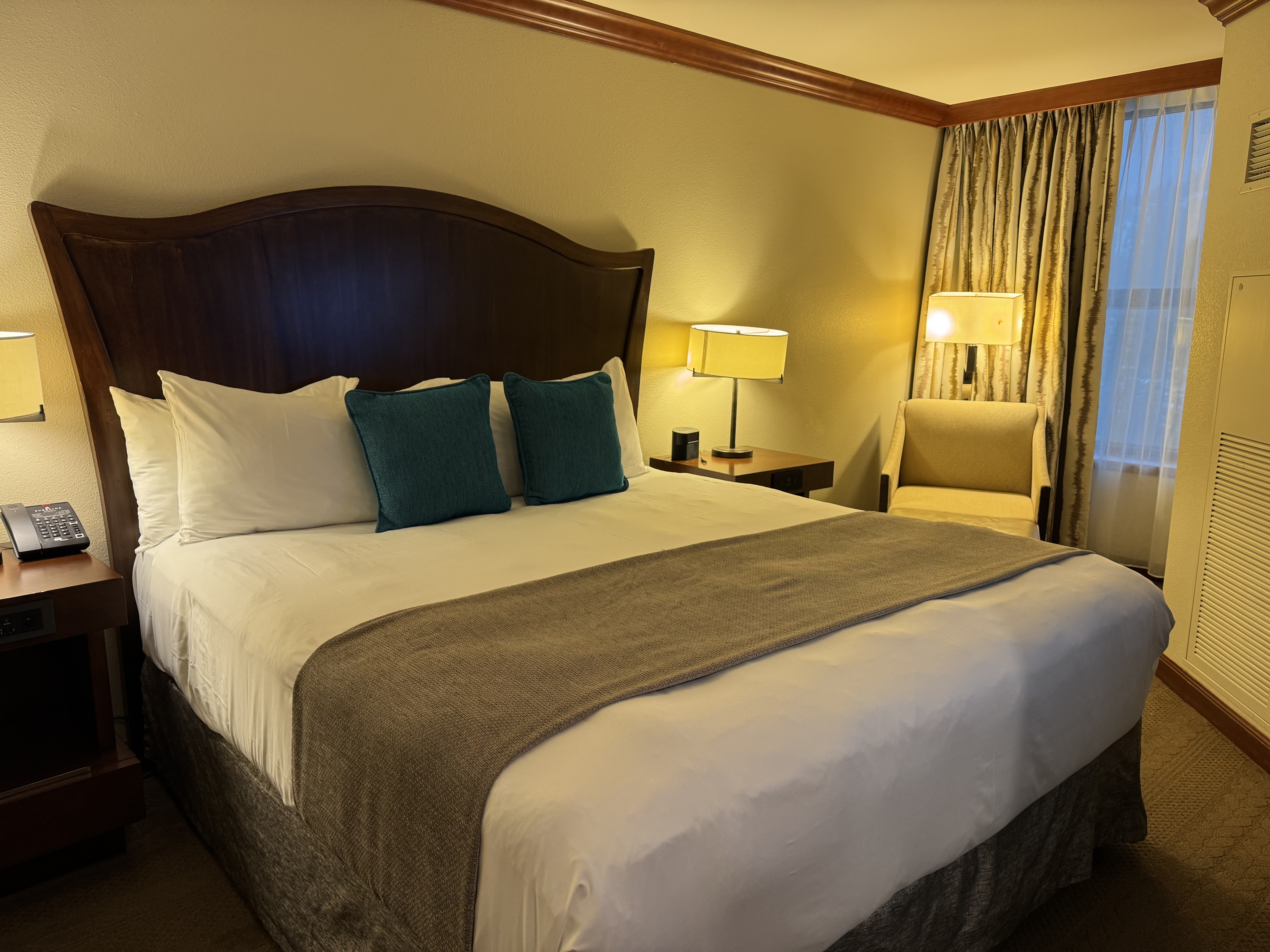 Everline Resort Spa Destination Hyatt Fireplace Suite Valley View bedroom