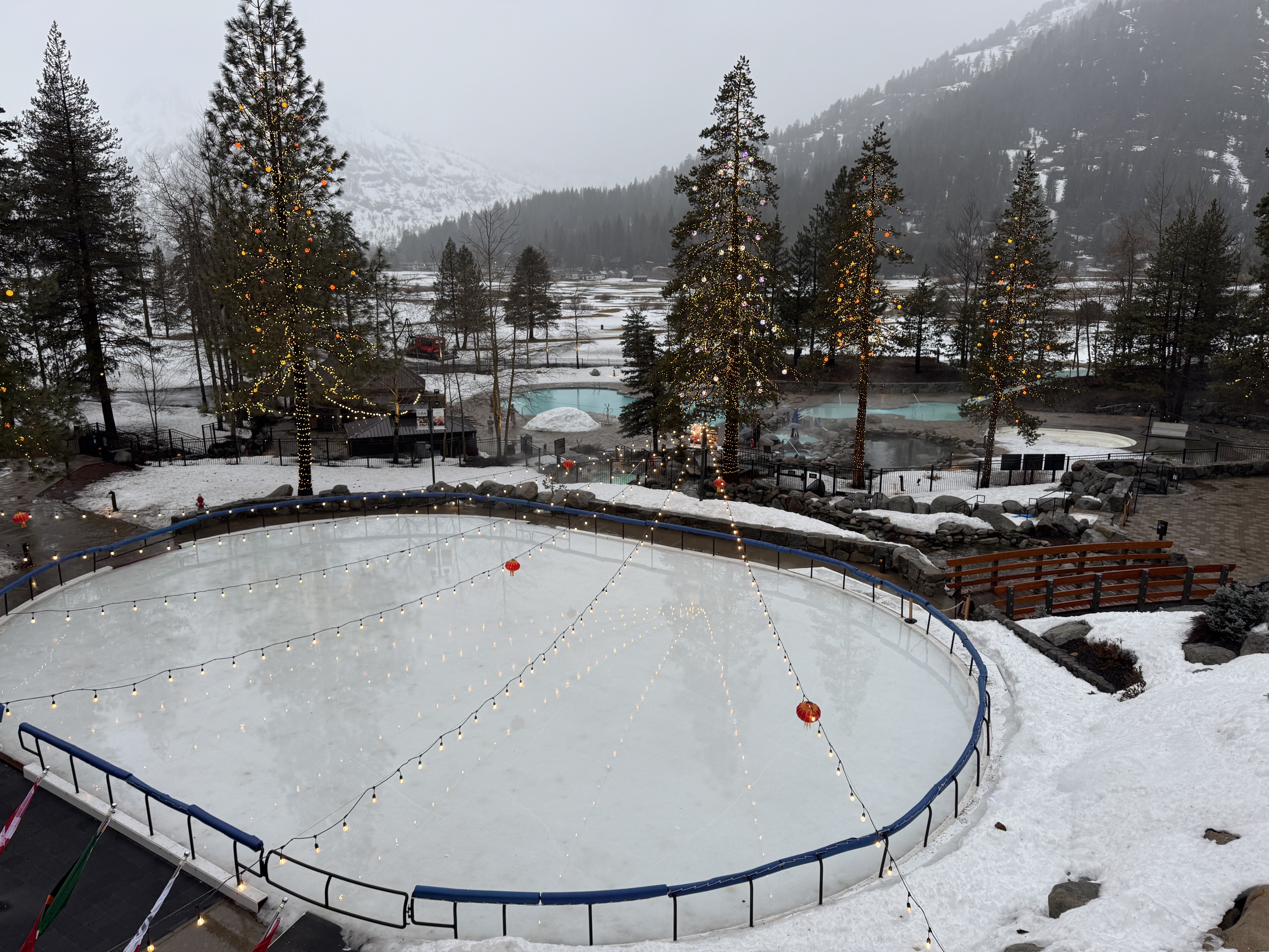 Everline Resort Spa Destination Hyatt ice skating