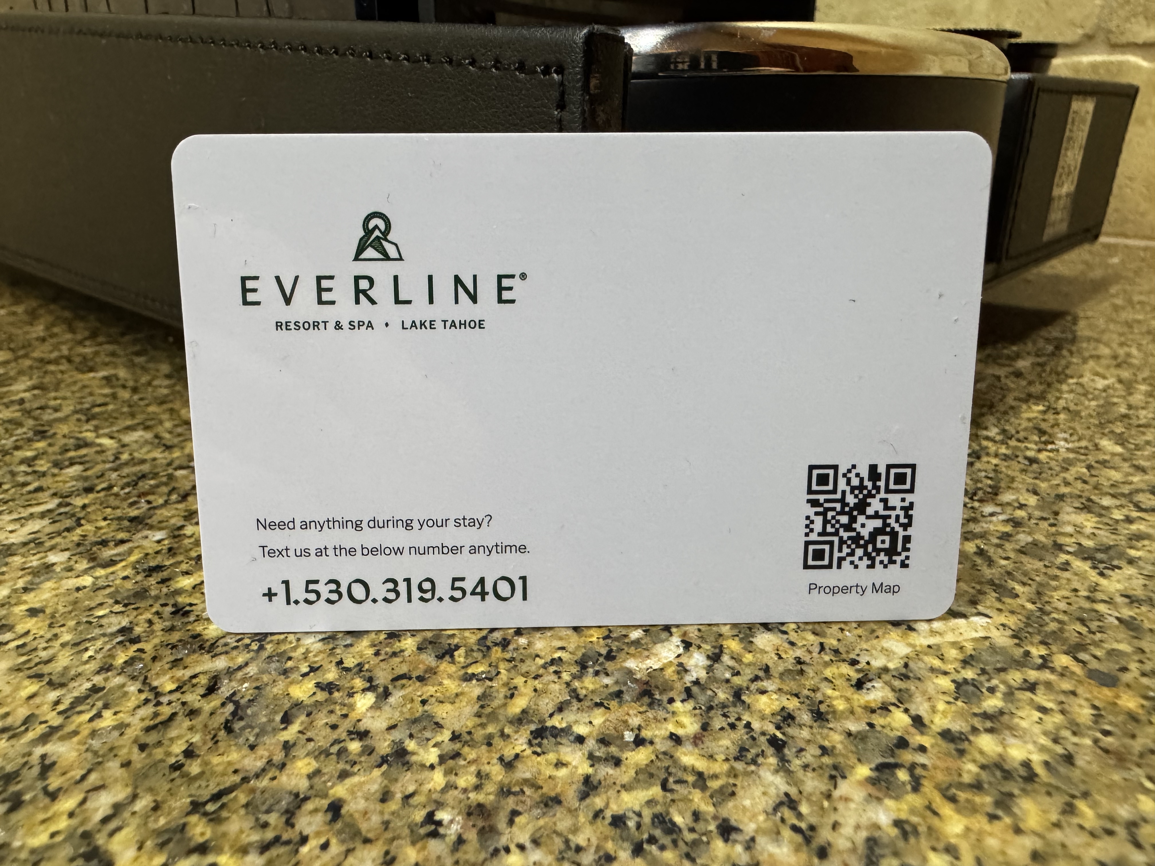 Everline Resort Spa Destination Hyatt keycard