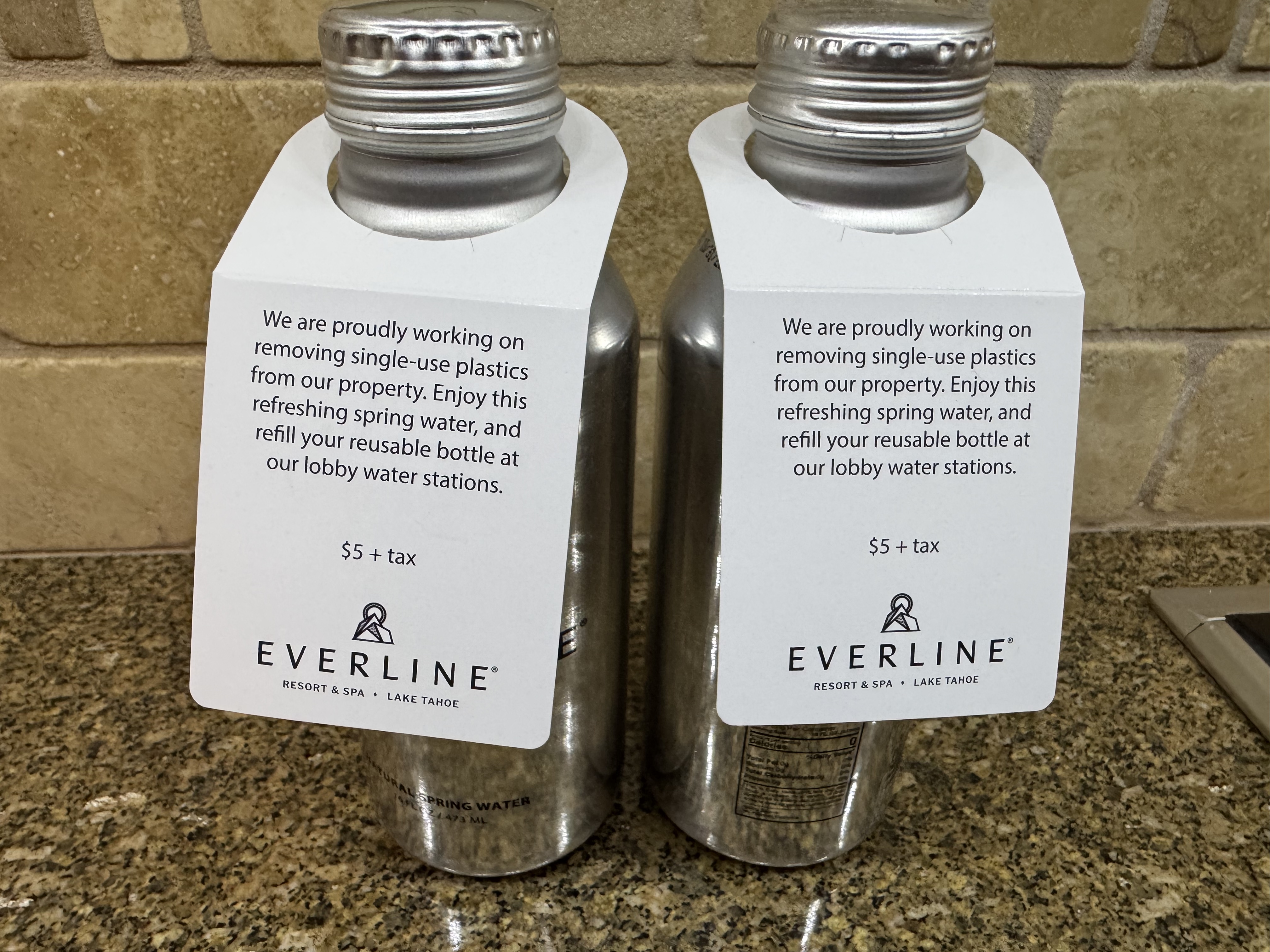 Everline Resort Spa Destination Hyatt kitchen bottled water