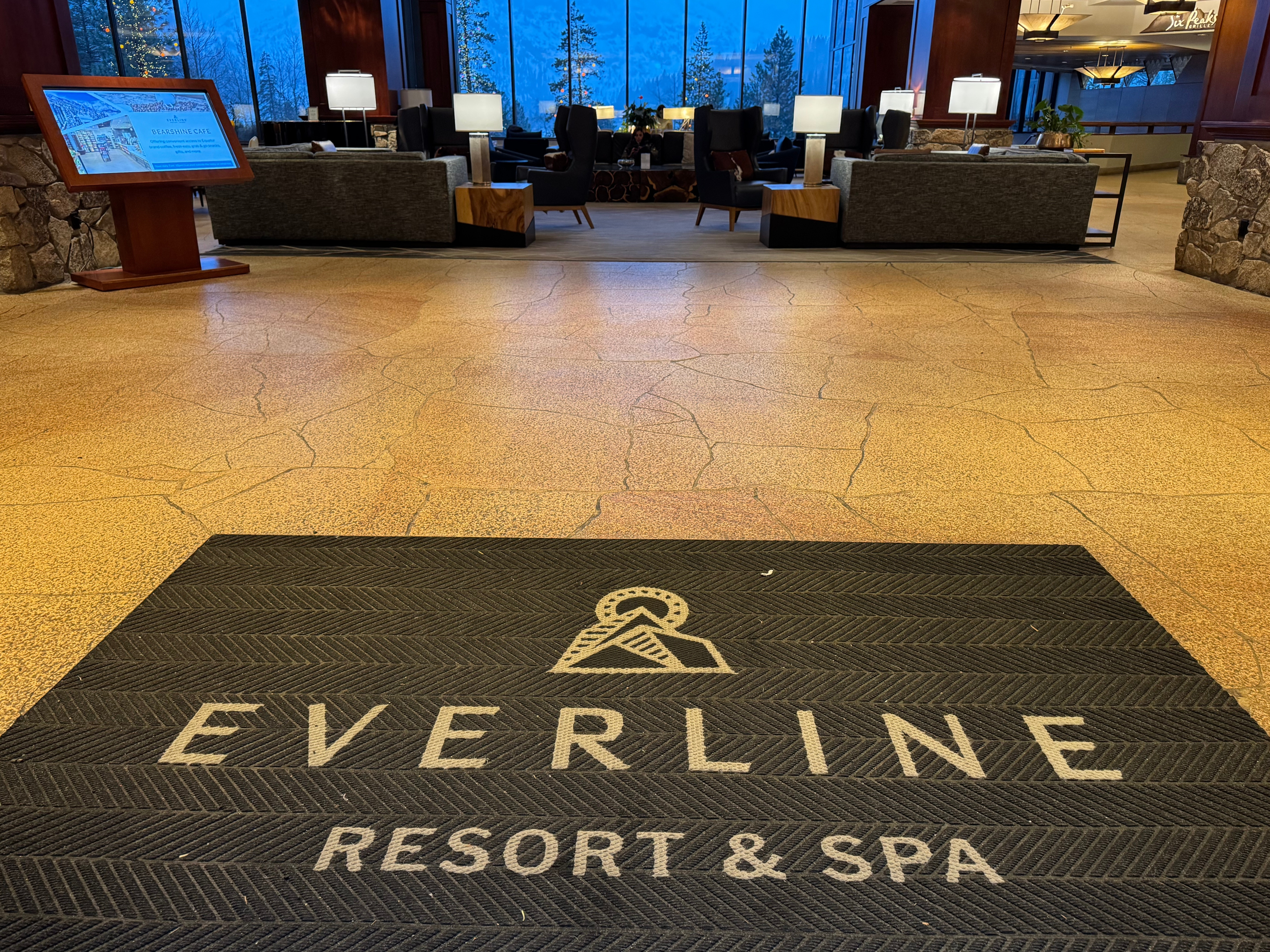 Everline Resort Spa Destination Hyatt lobby entry mat