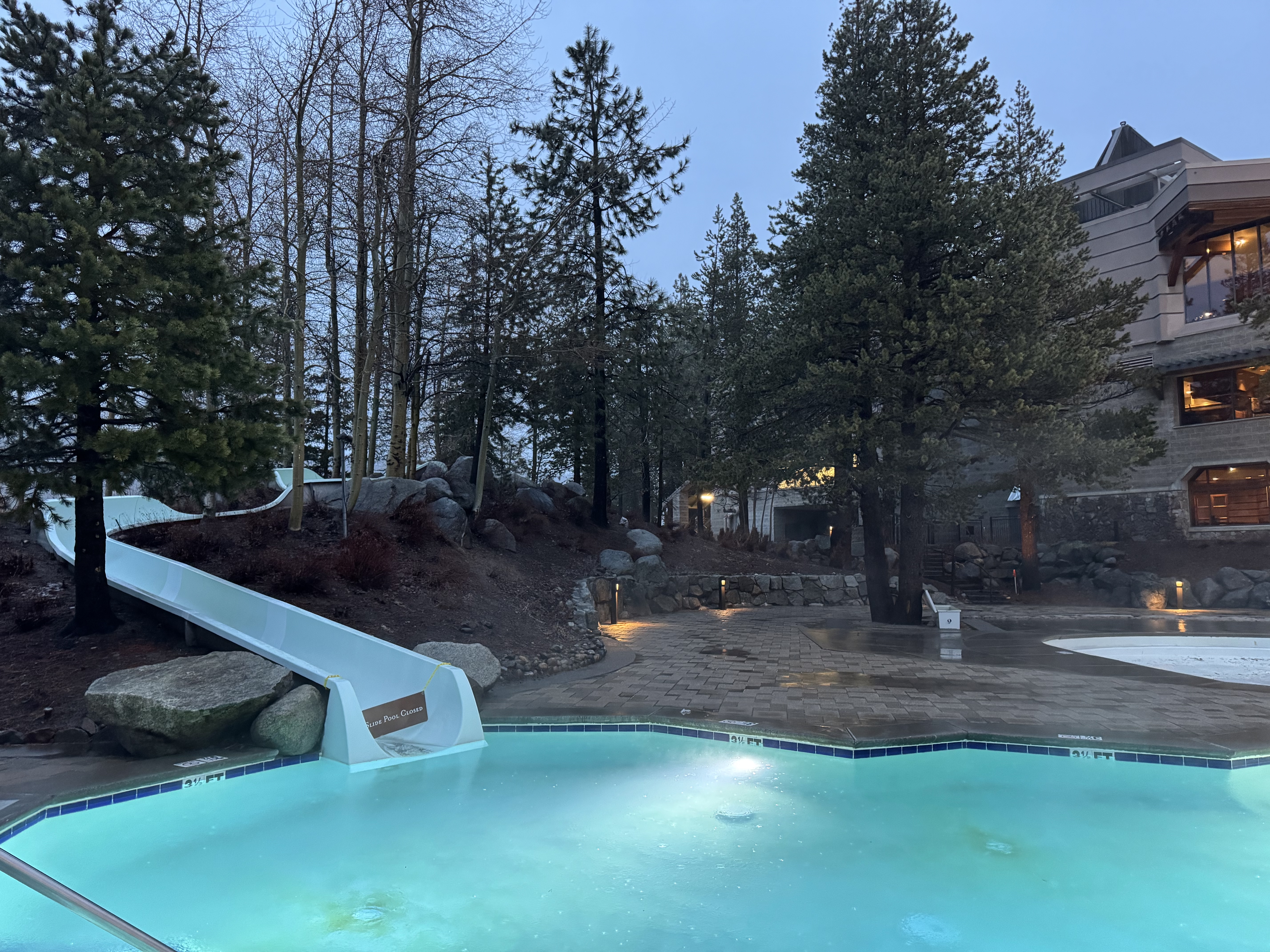 Everline Resort Spa Destination Hyatt pool slide