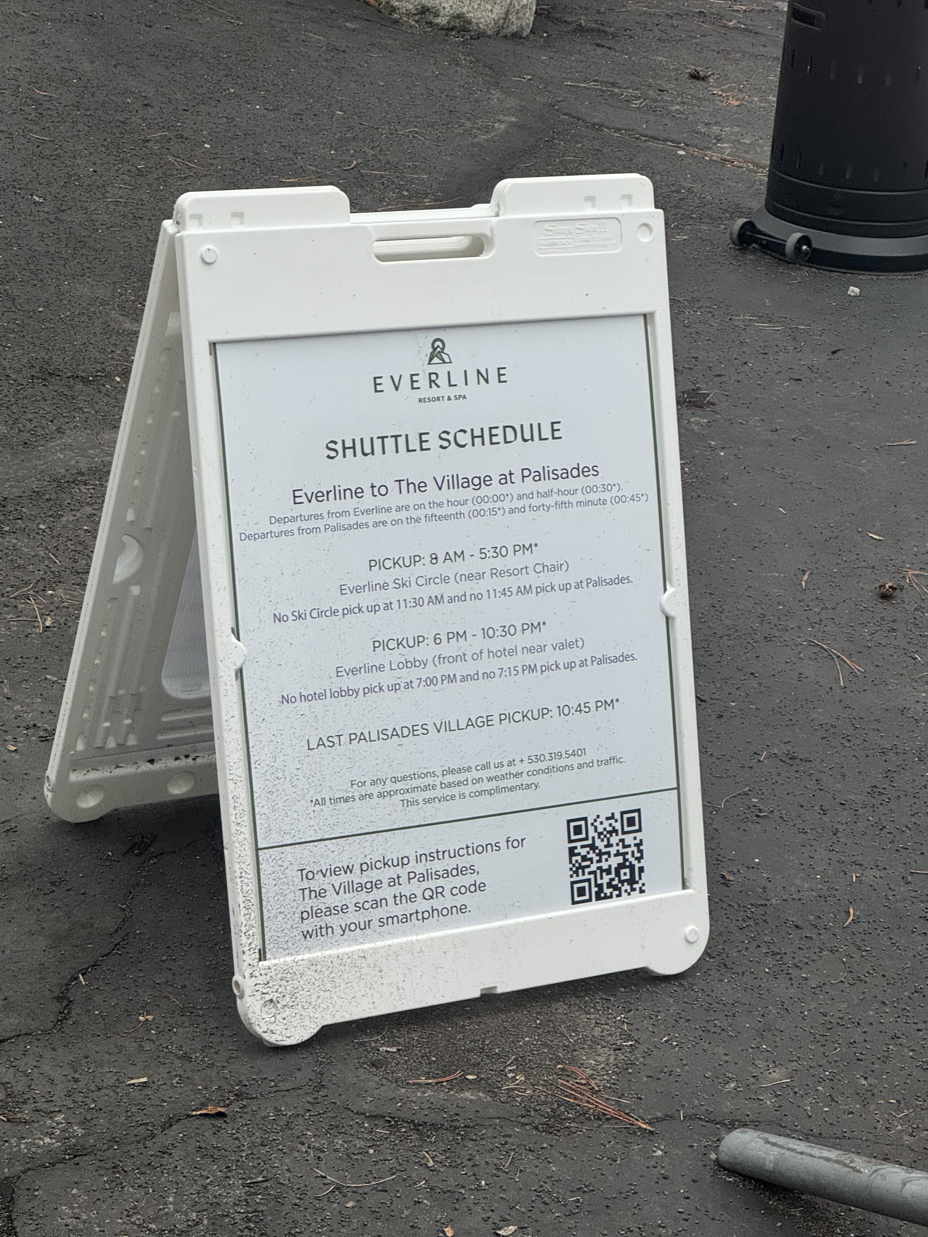 Everline Resort Spa Destination Hyatt shuttle schedule