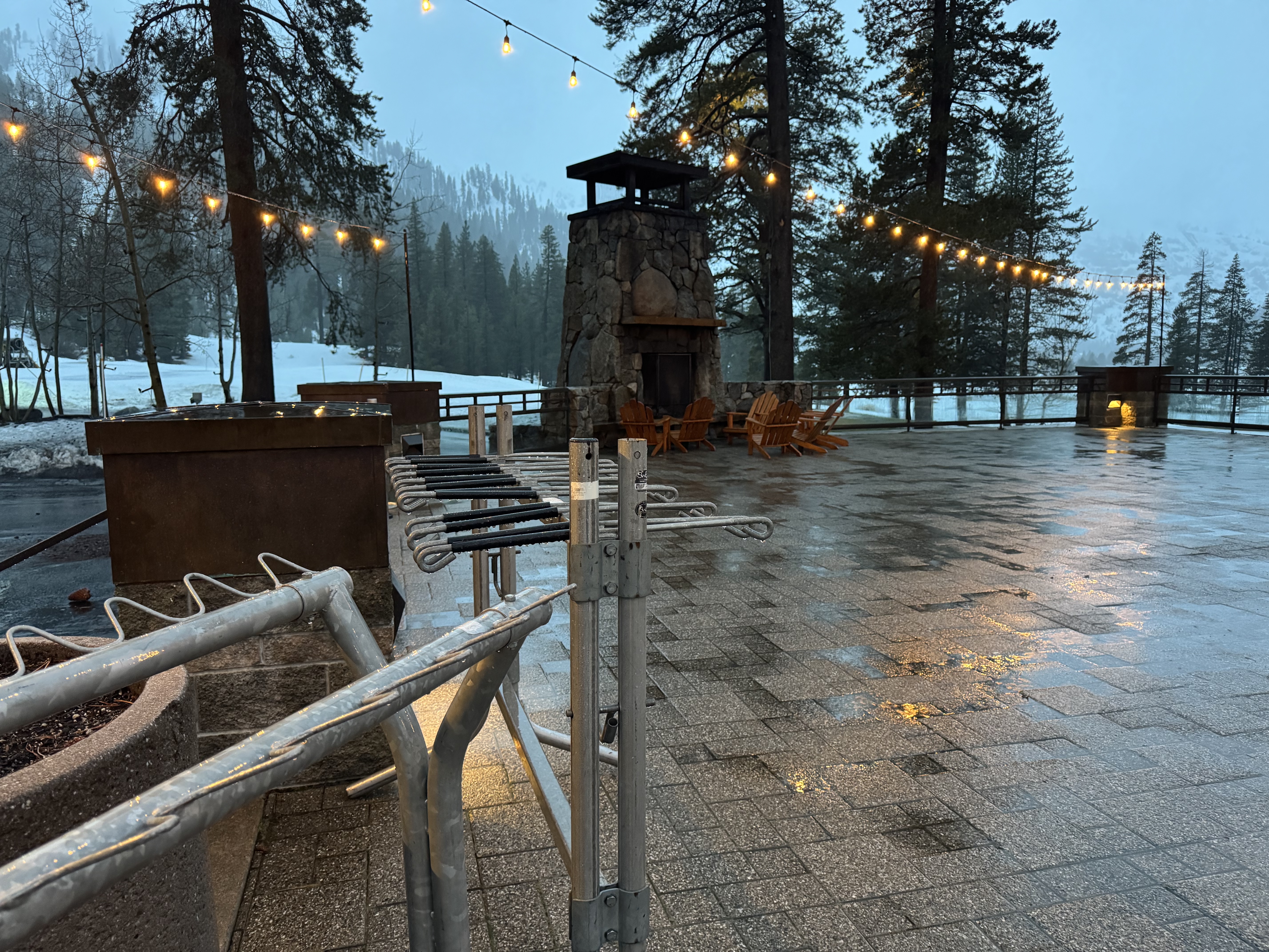 Everline Resort Spa Destination Hyatt ski racks