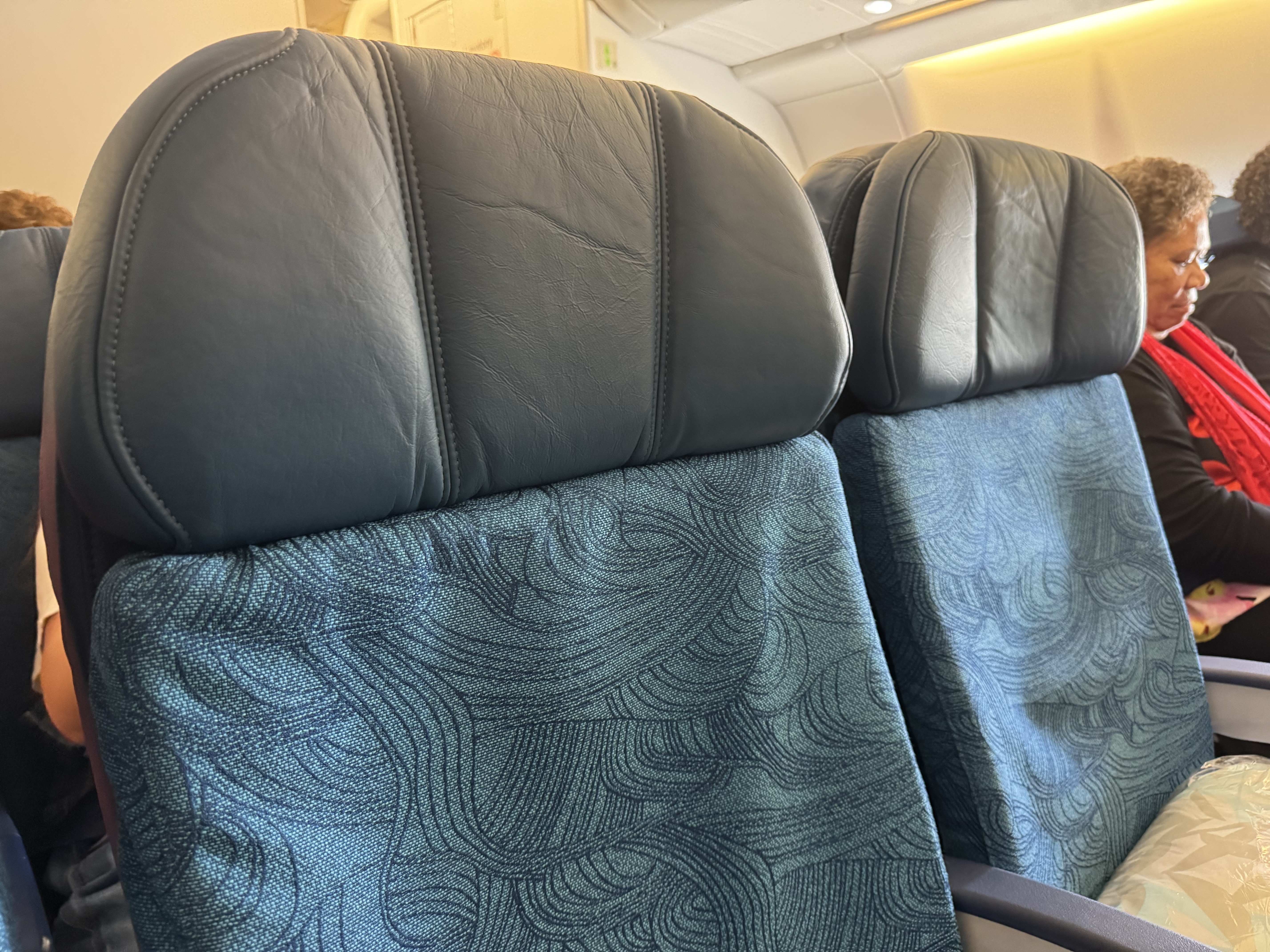 Hawaiian Airlines Leather Cloth
