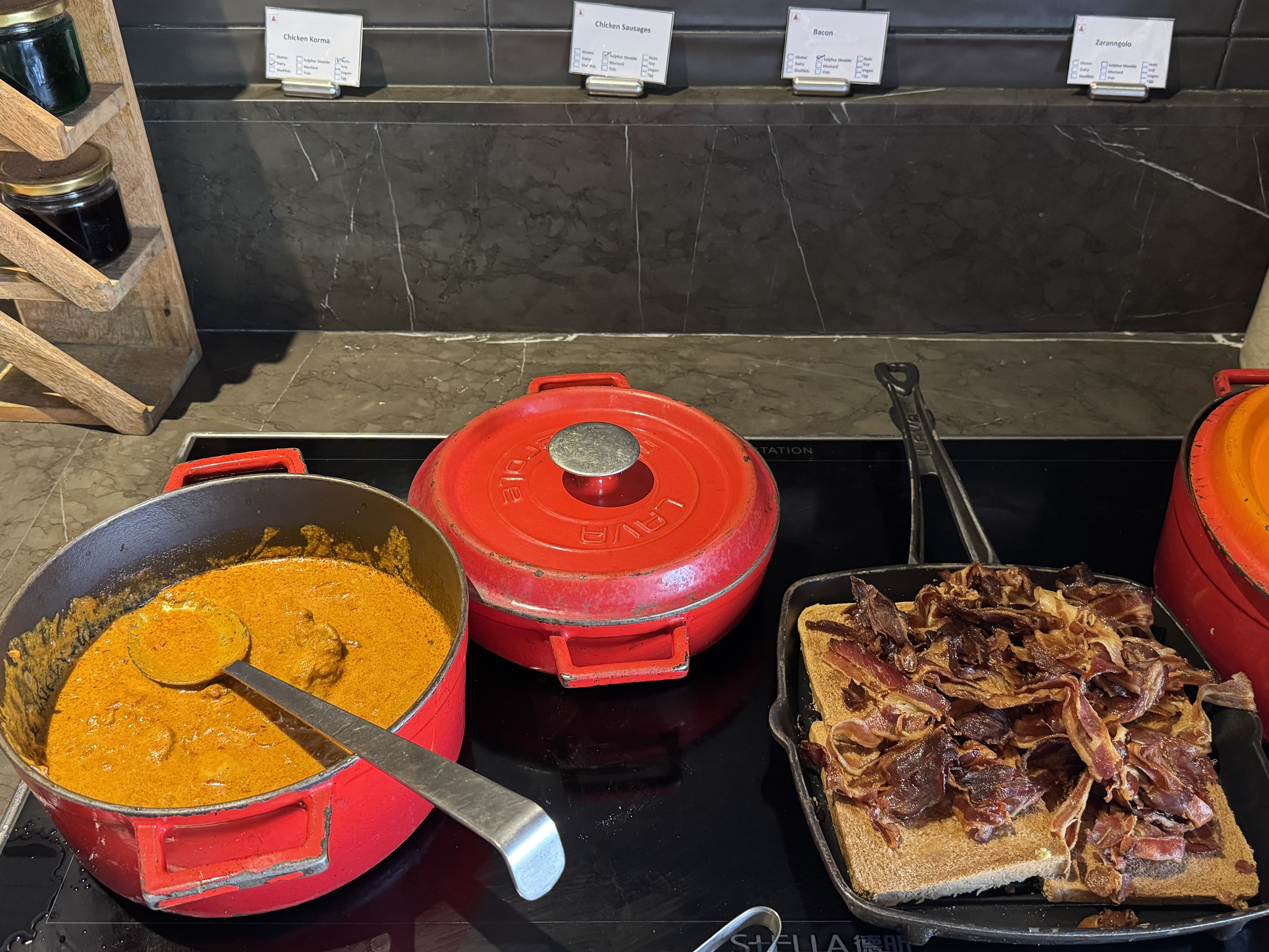 Hyatt Place Goa Candolim Zing breakfast korma bacon Hyatt Place Goa Candolim Zing breakfast korma bacon