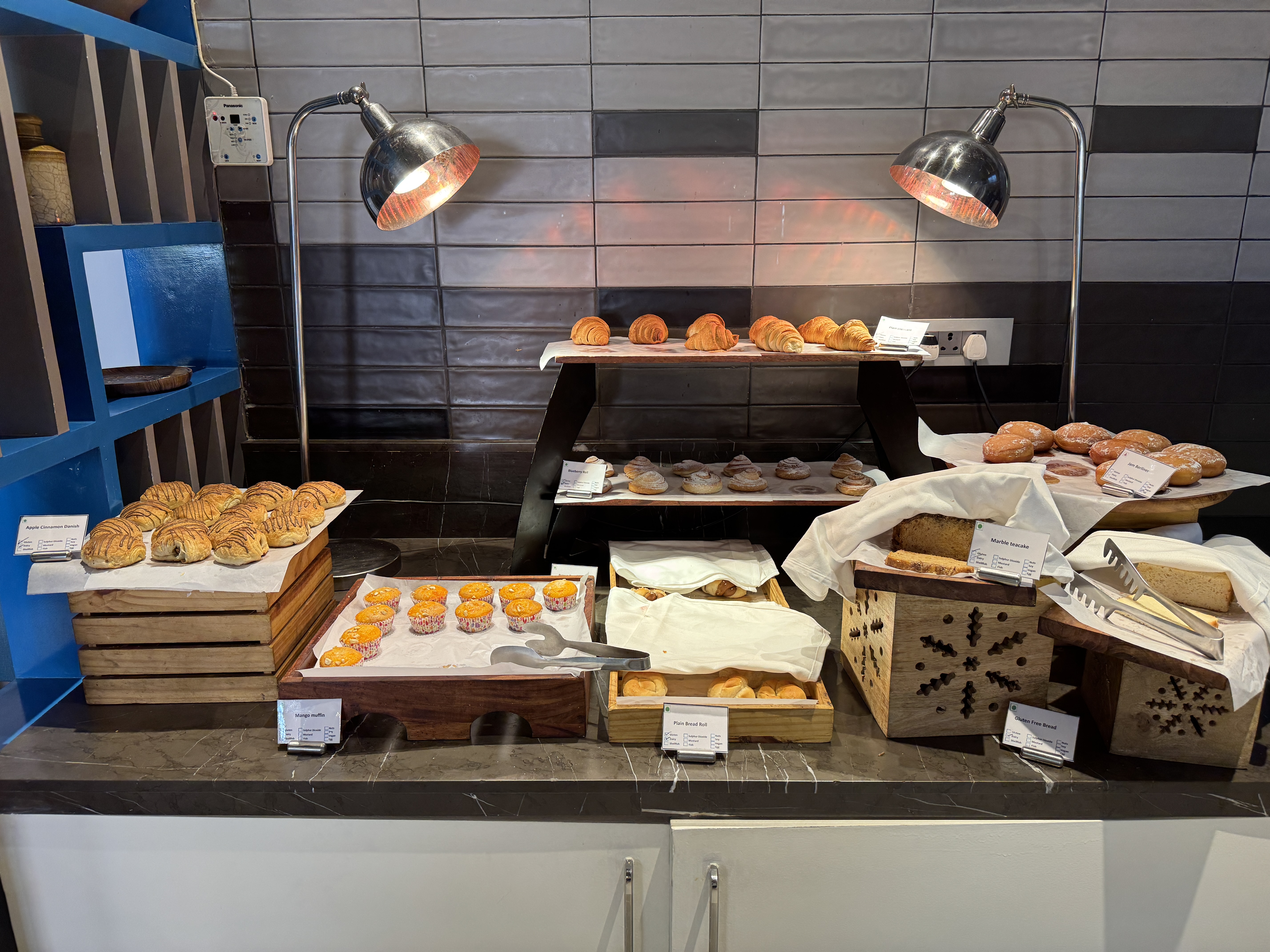 Hyatt Place Goa Candolim Zing breakfast pastries Hyatt Place Goa Candolim Zing breakfast pastries