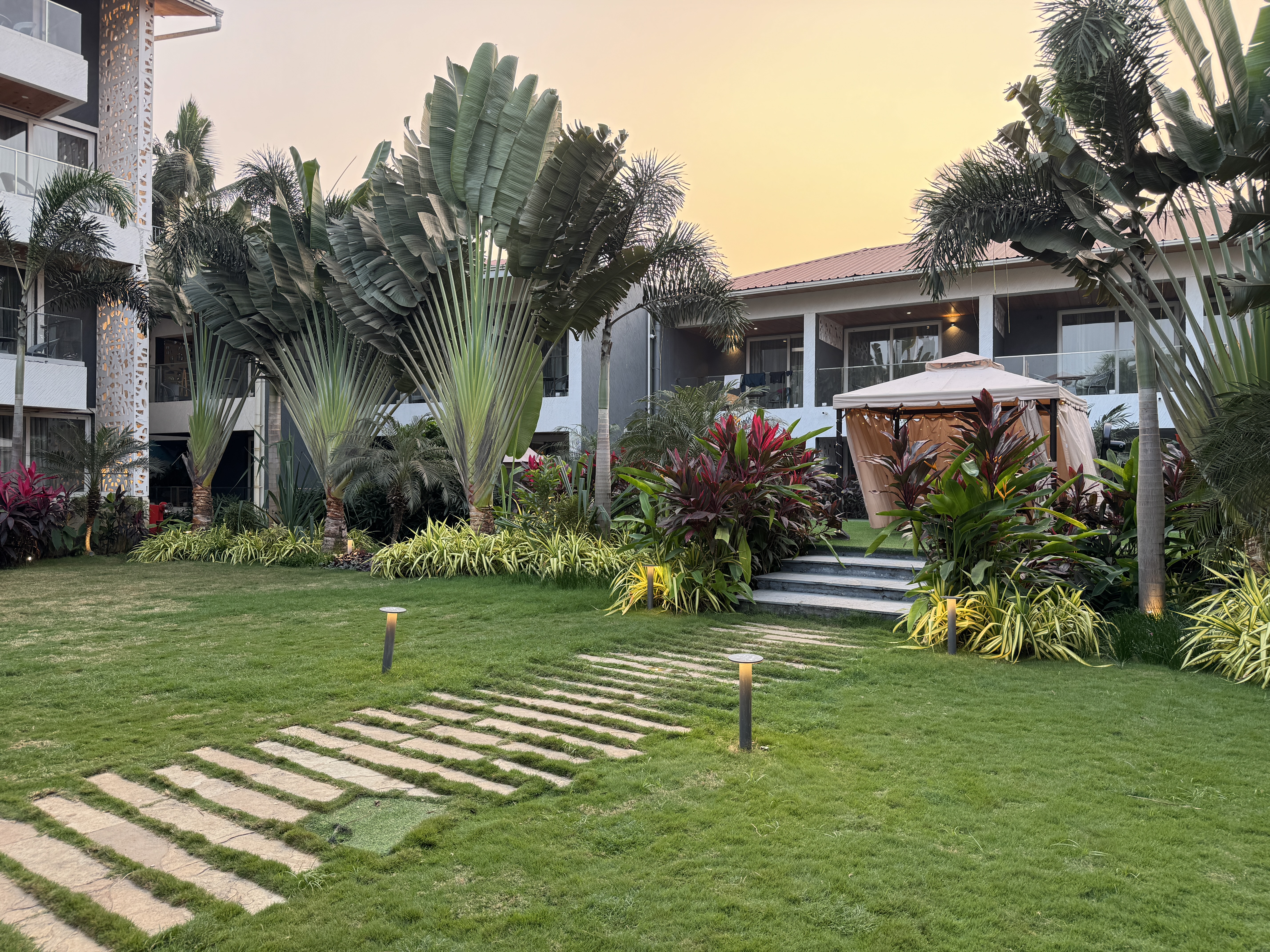 Hyatt Place Goa Candolim garden area Hyatt Place Goa Candolim garden area