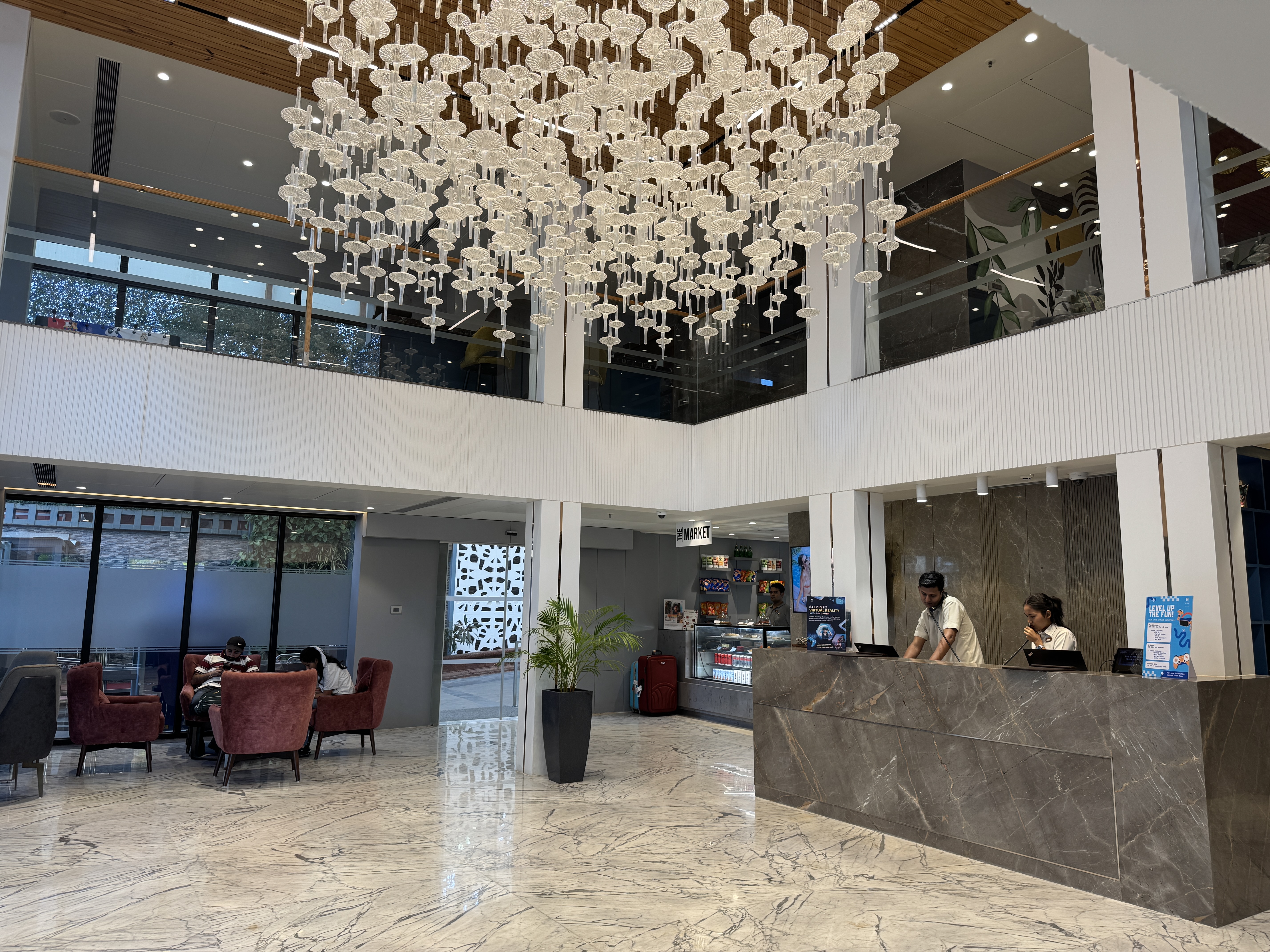 Hyatt Place Goa Candolim lobby Hyatt Place Goa Candolim lobby